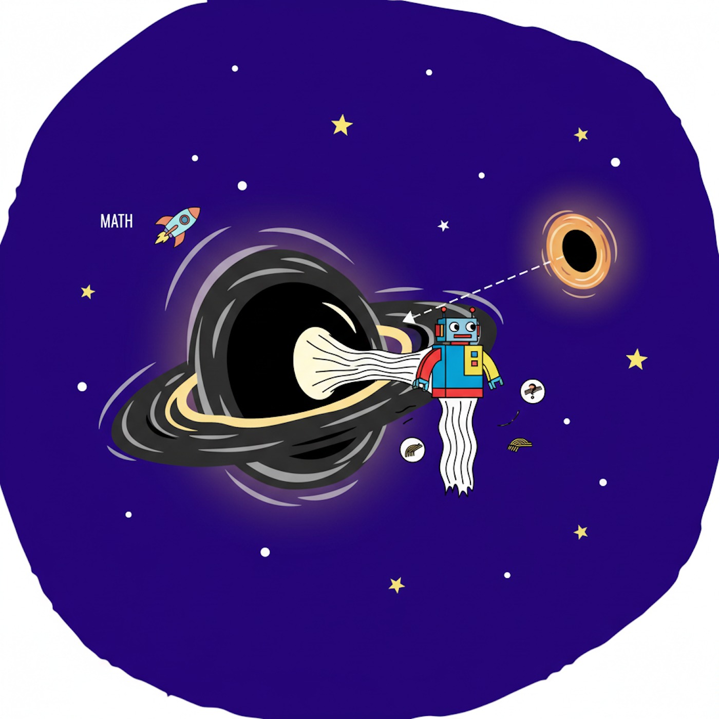 ブラックホールに吸い込まれたらどうなる!?|うちゅちゅーん#3 ブラックホールに吸い込まれたらどうなる!?|うちゅちゅーん#3