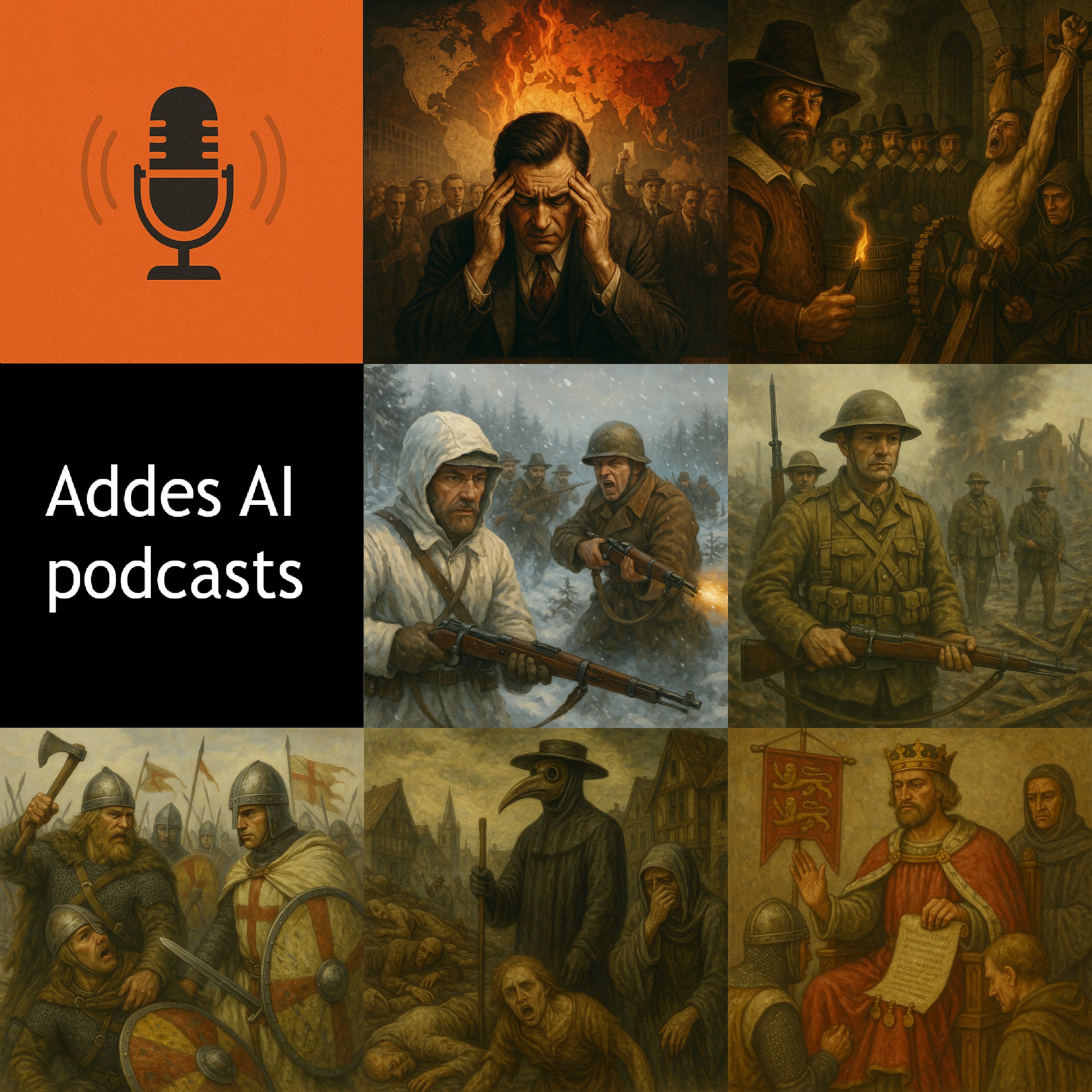 Addes AI podcasts