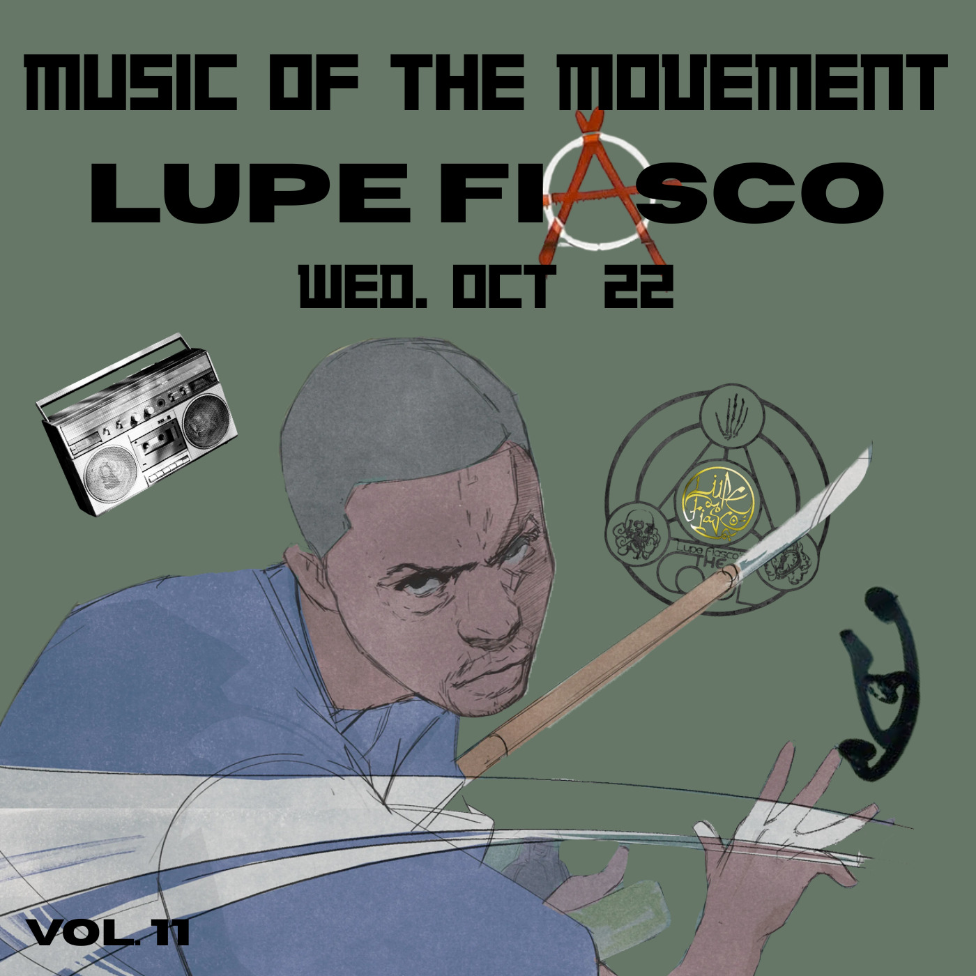 Music of the Movement: Lupe Fiasco episode artwork