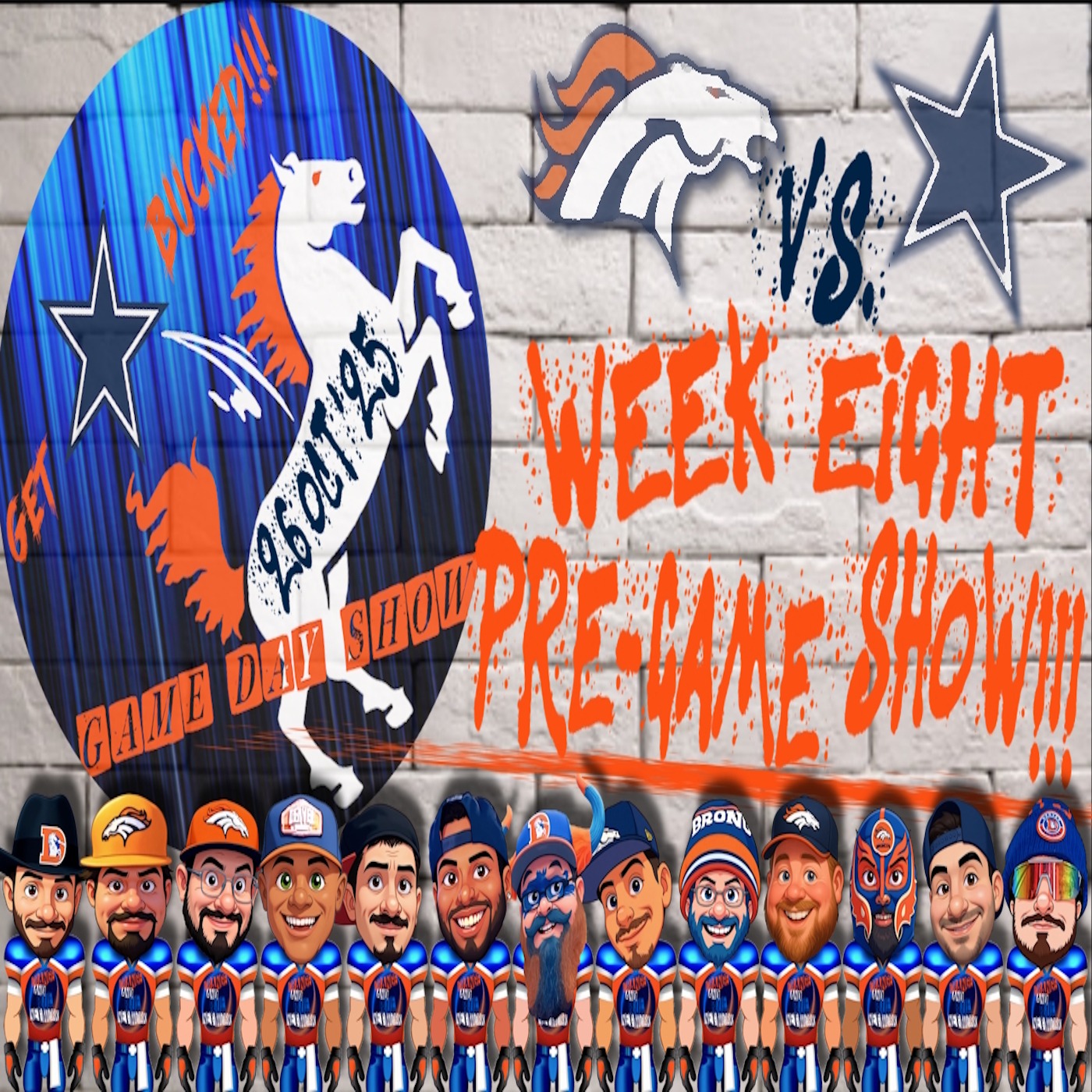 Broncos Vs. Cowboys Week Eight Pre-Game Show!!! | GET BUCKED episode artwork