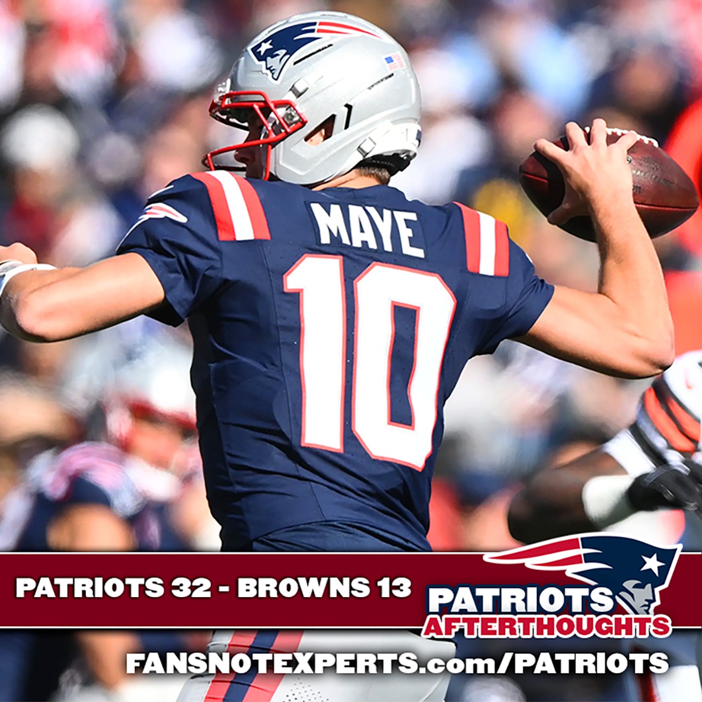 FIVE IN A ROW: Patriots 32 - Browns 13