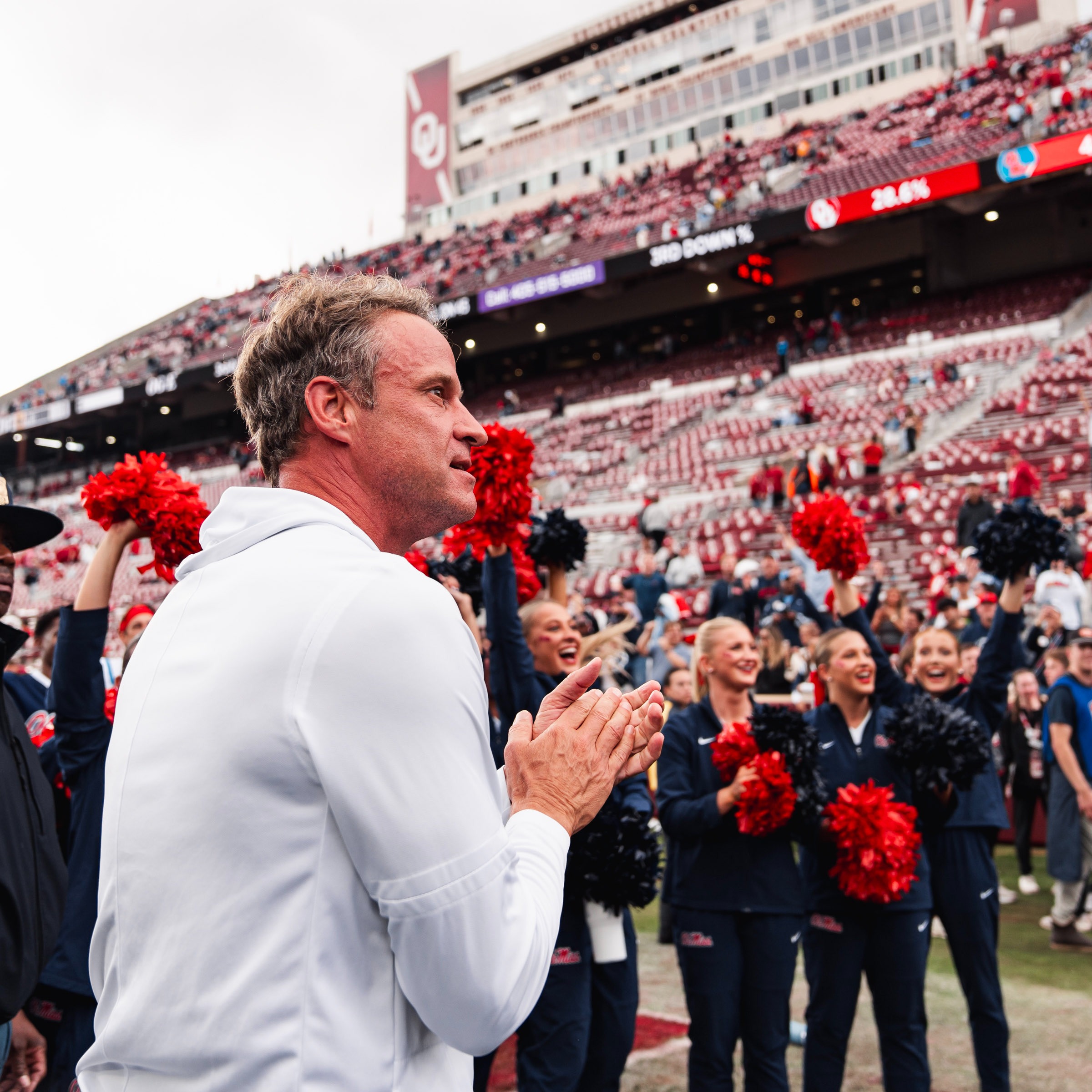 Ole Miss’ Lane Kiffin at the center of wildest silly season ever