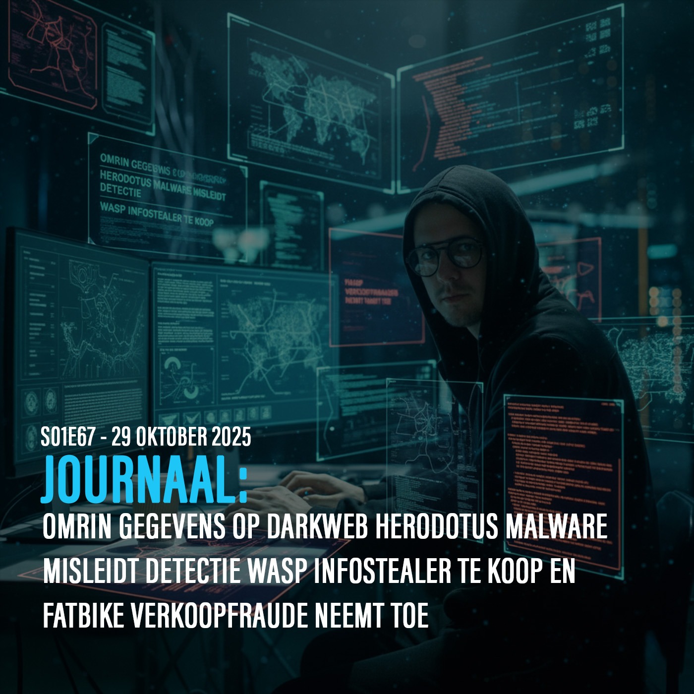 DE ANALYSE: Omrin gegevens op darkweb Herodotus malware misleidt detectie Wasp infostealer te koop en fatbike verkoopfraude neemt toe episode artwork