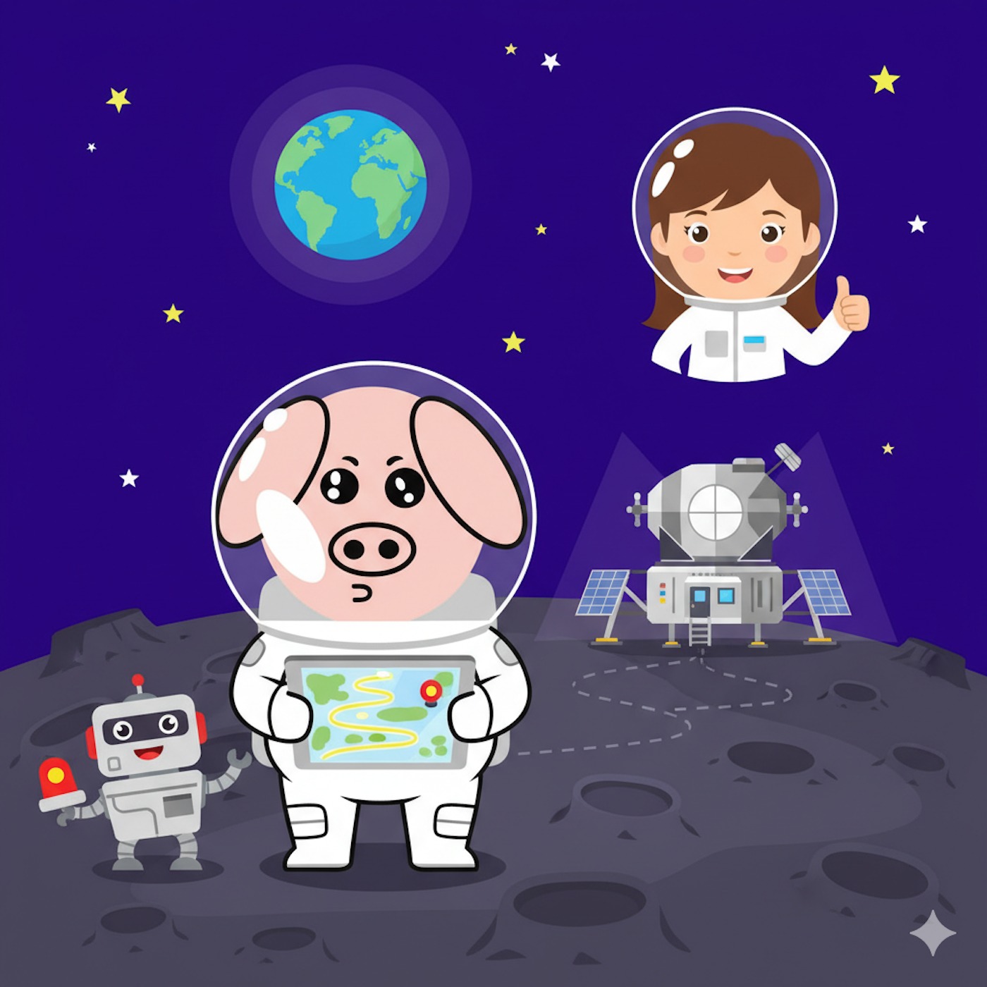 月で迷子になったらどうなる?!|うちゅちゅーん#4 月で迷子になったらどうなる?!|うちゅちゅーん#4