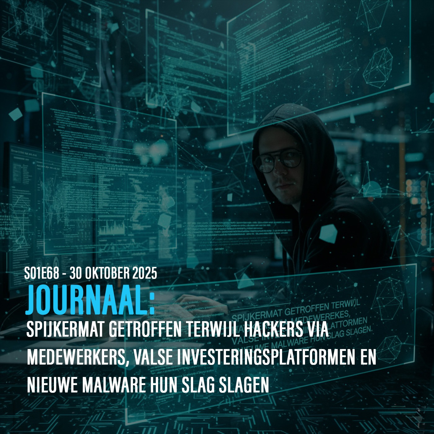 Spijkermat getroffen terwijl hackers via medewerkers, valse investeringsplatformen en nieuwe malware hun slag slaan episode artwork