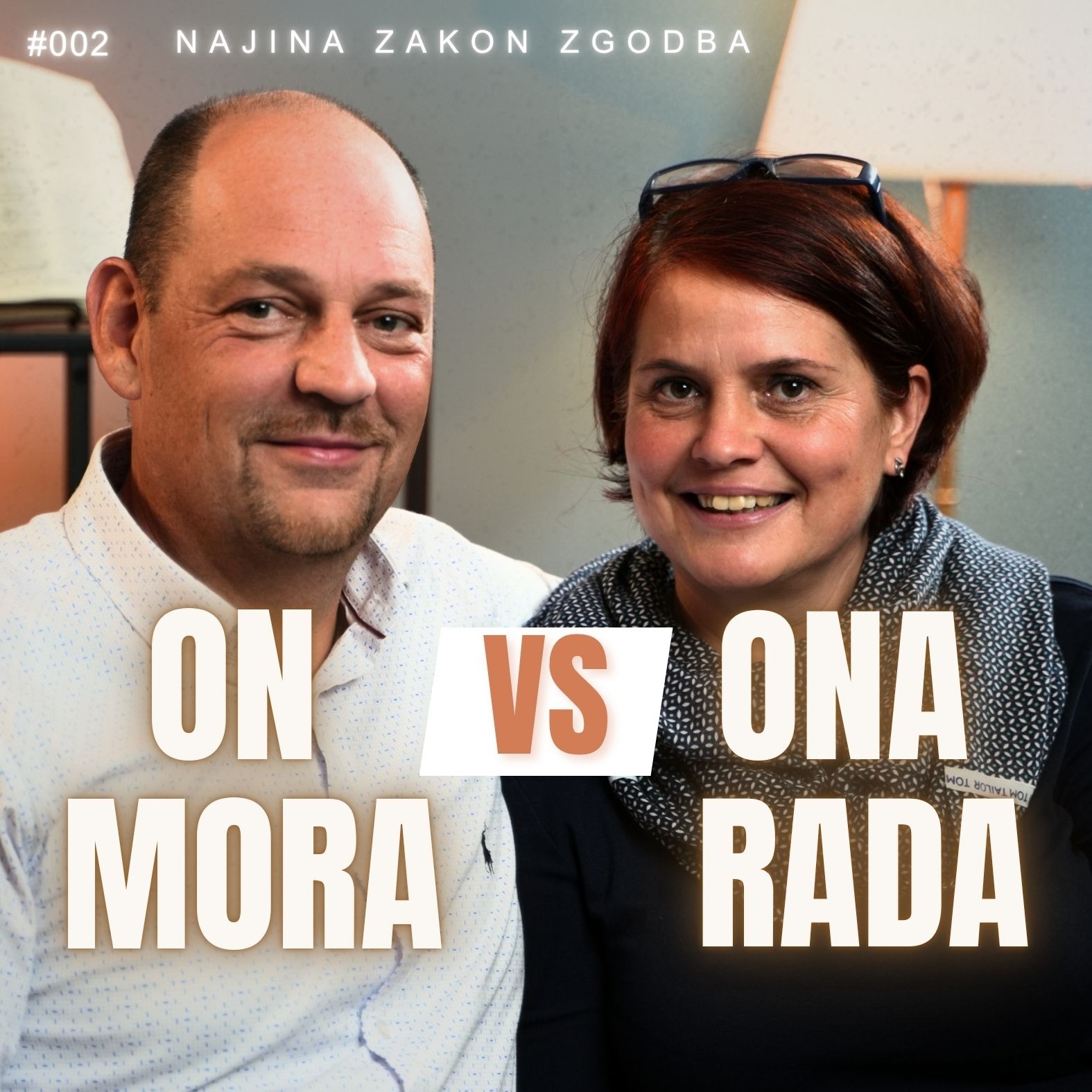 ON MORA GOVORITI, ONA RADA - Toni in Anka Menegalija | #NajinaZakonZgodba | Podkast #013