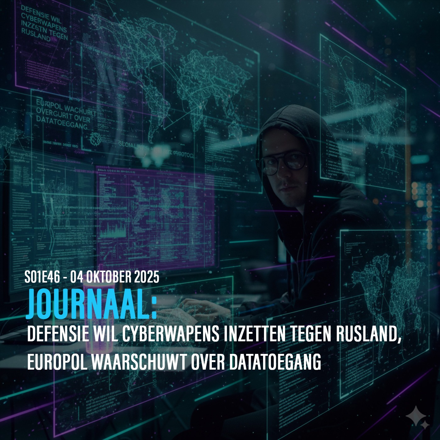 Defensie wil cyberwapens inzetten tegen Rusland, Europol waarschuwt over datatoegang episode artwork