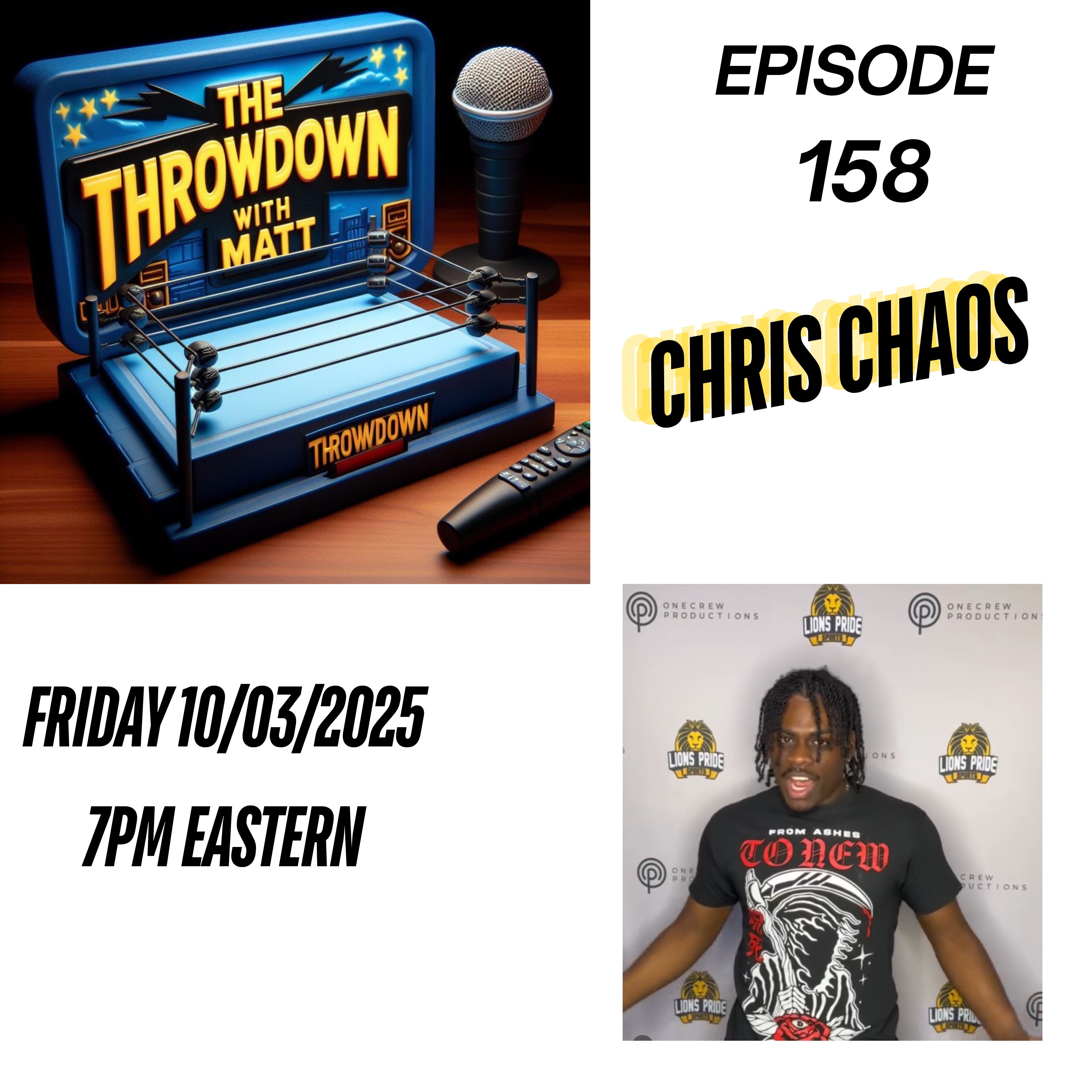 The Throwdown: Episode 158: Chris Chaos episode artwork