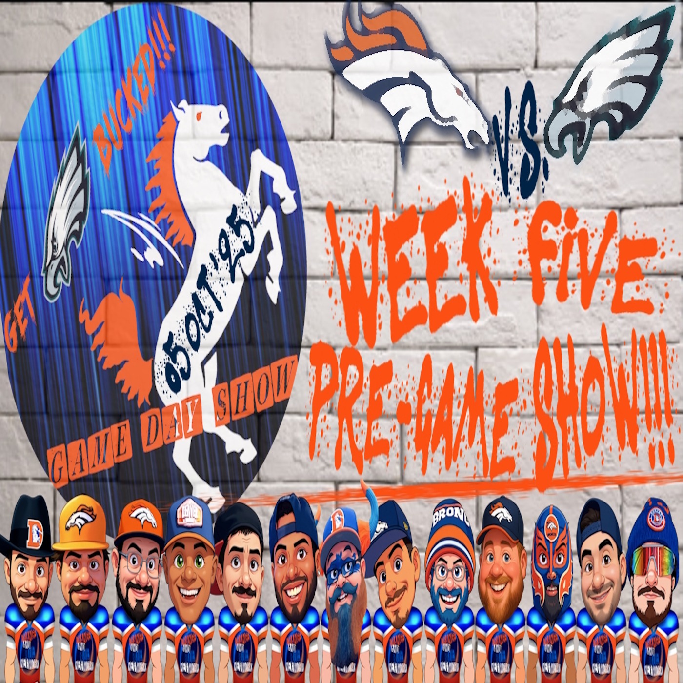 Broncos Vs. Eagles Week 5 Pre-Game Show!!! | GET BUCKED episode artwork