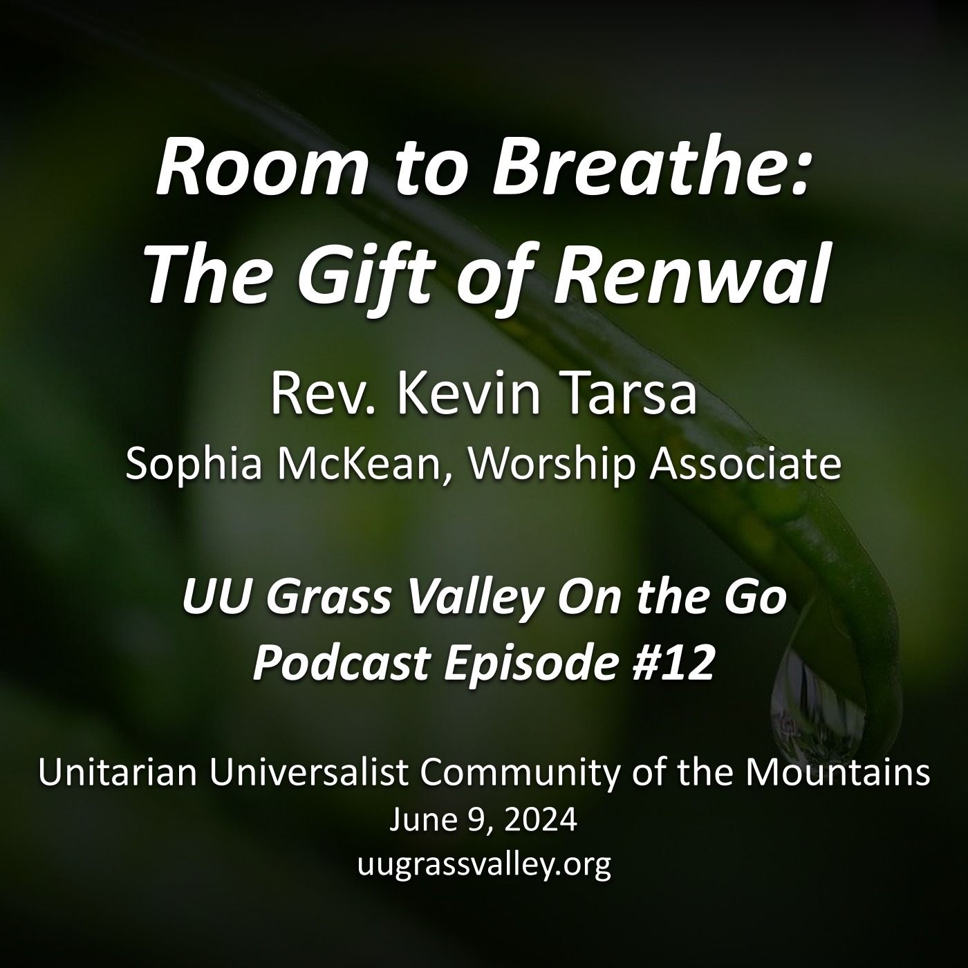 Room to Breathe: The Gift of Renewal