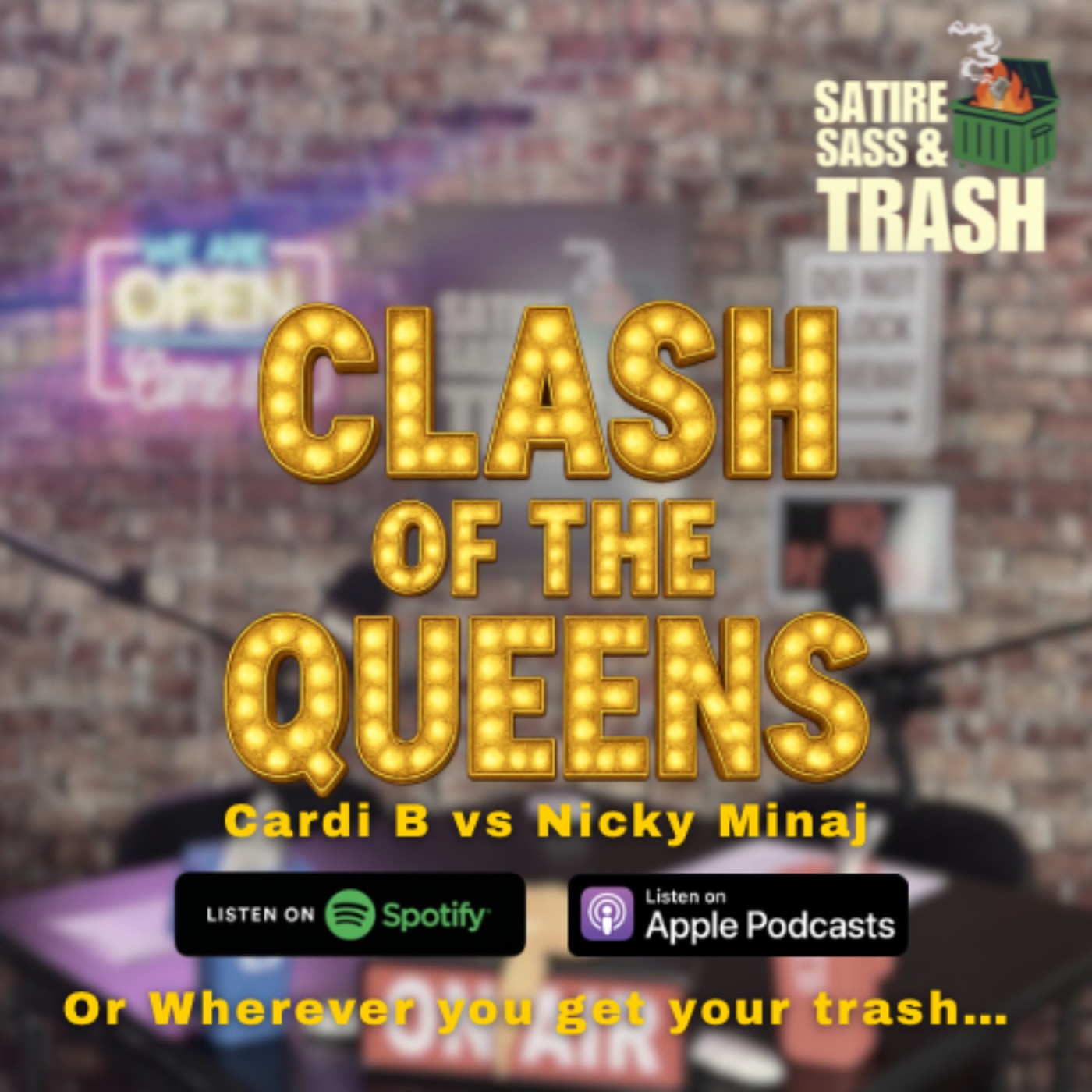 Clash of the Queens Cardi B vs. Nicky Minaj episode artwork