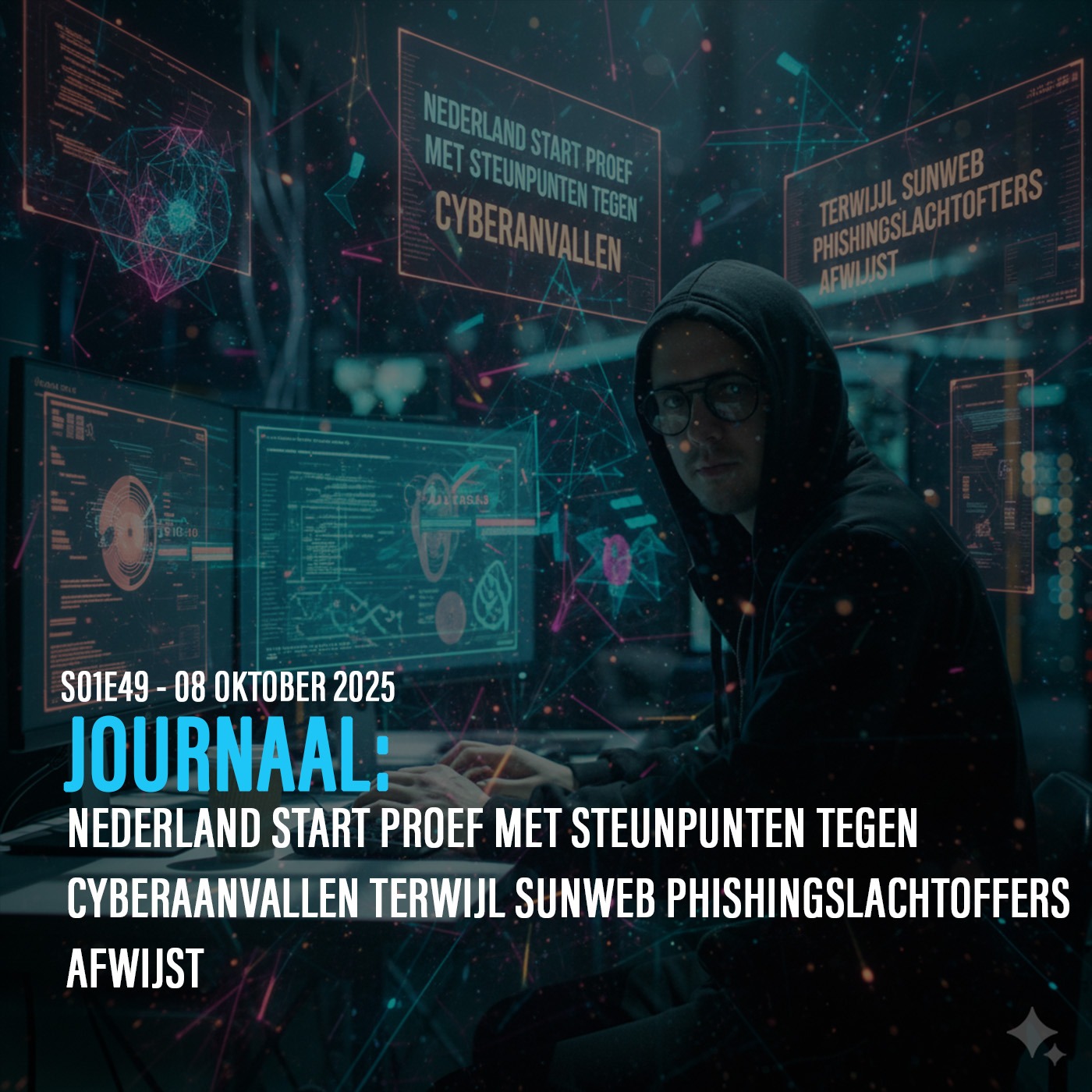 DE ANALYSE: Nederland start proef met steunpunten tegen cyberaanvallen terwijl Sunweb phishing slachtoffers afwijst episode artwork