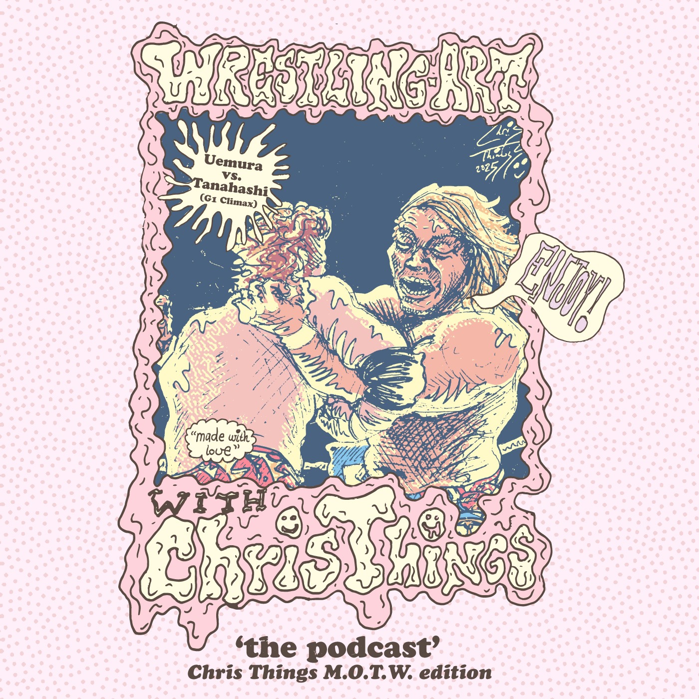 Wrestling Art with Chris Things