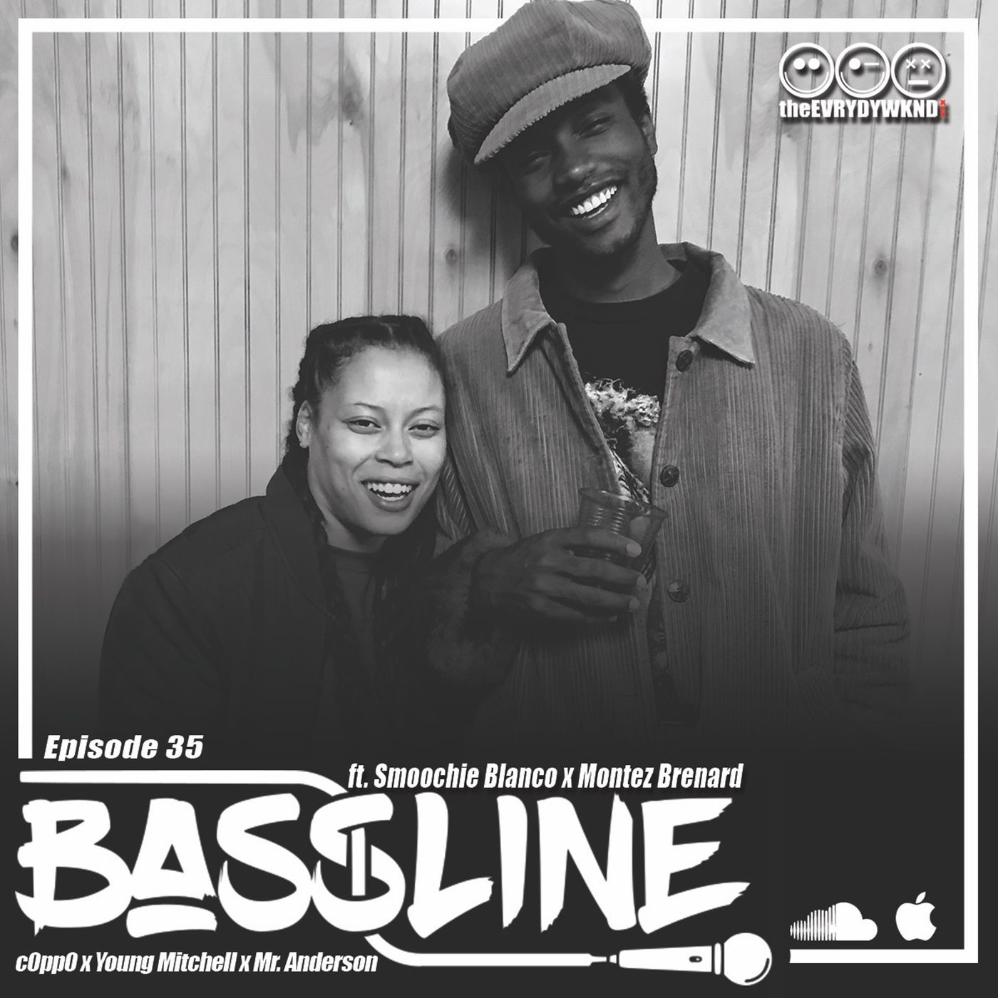 the BASSLINE podcast ep. 35 ft. Smoochie Blanco x Montez Brenard