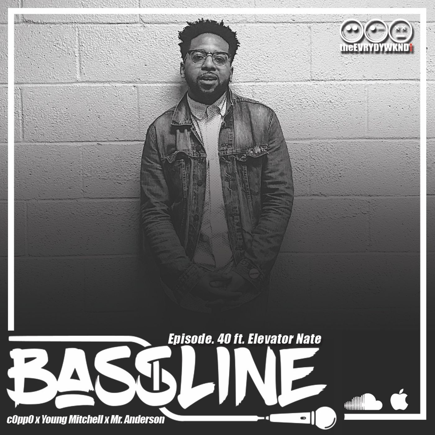 the BASSLINE podcast ep. 40 ft. Elevator Nate episode artwork