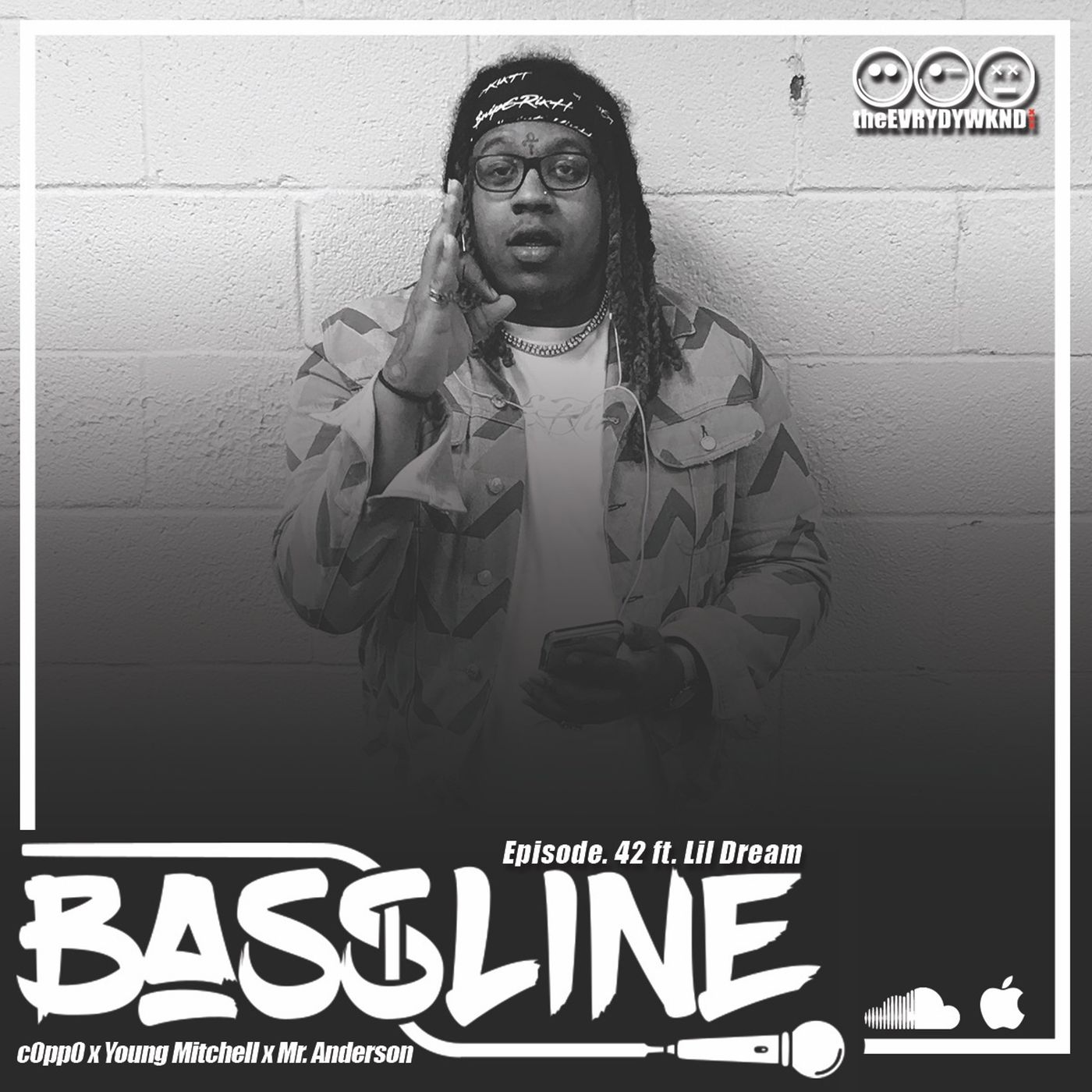 the BASSLINE podcast ep. 42 ft. Lil Dream episode artwork