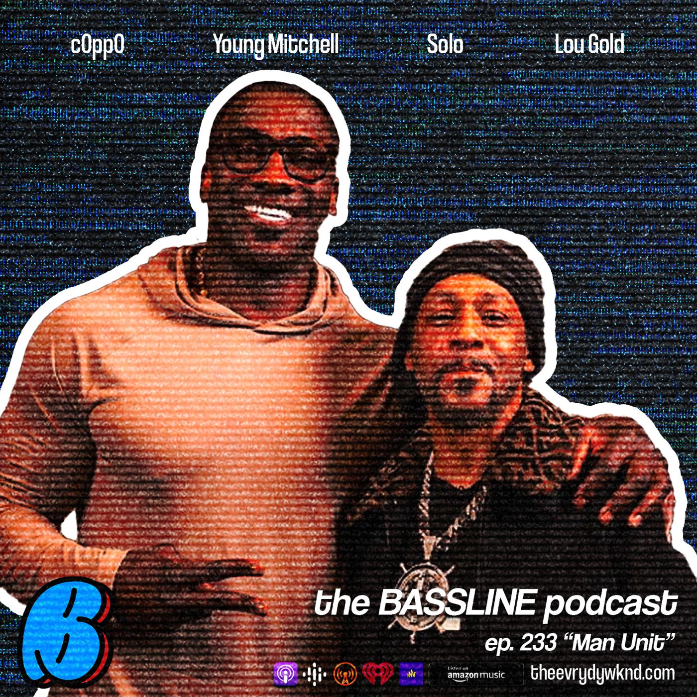 the BASSLINE podcast ep 233 "Man Unit"