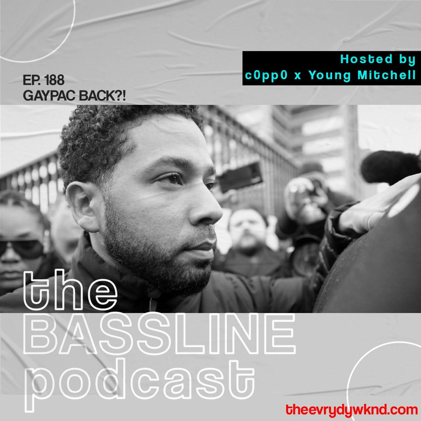 the BASSLINE podcast Ep 188 "GayPac Back?!" episode artwork
