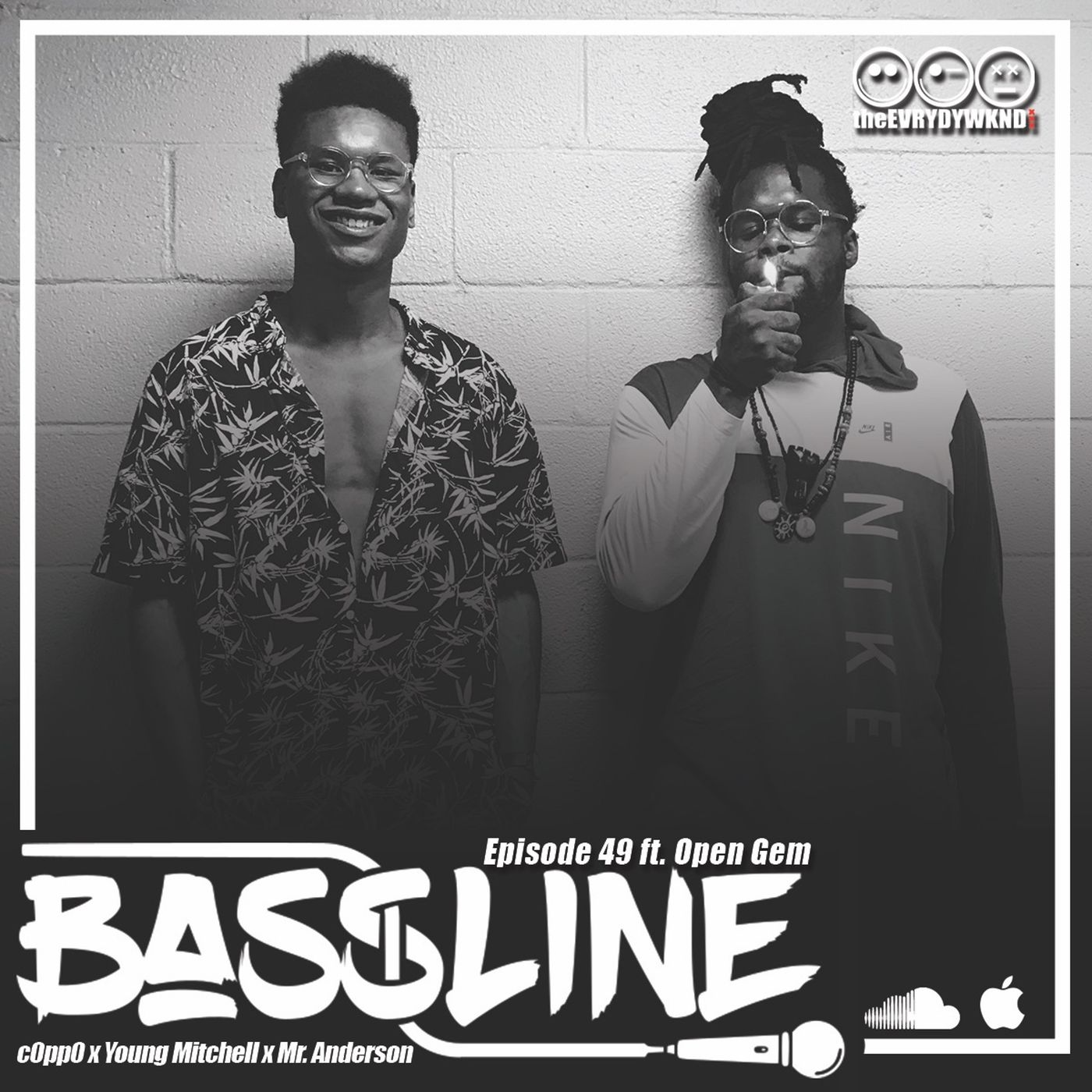 the BASSLINE podcast ep. 49. ft. Open Gem (Nature Boi x Common Interest) episode artwork