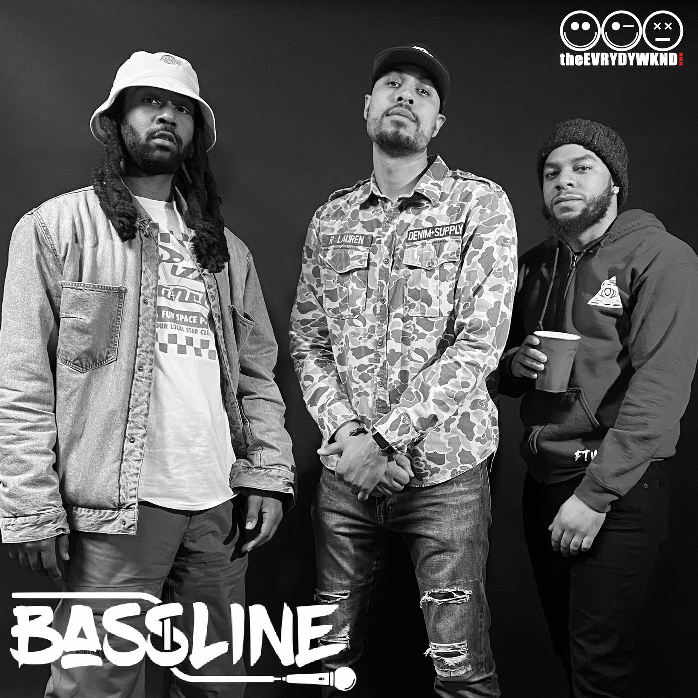the BASSLINE podcast ep 124 ft. dopeSMOOTHIES episode artwork