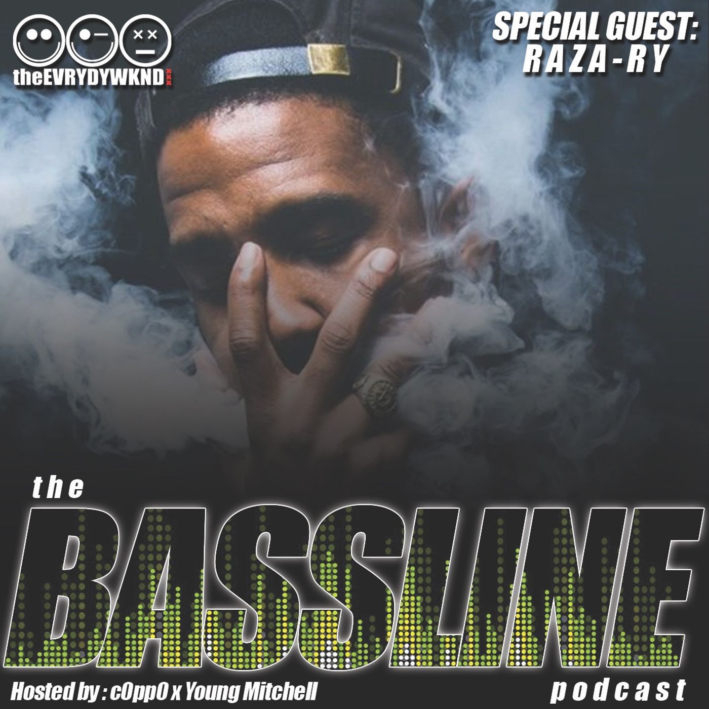 the BASSLINE podcast ep. 4 ft. Raza Ry episode artwork