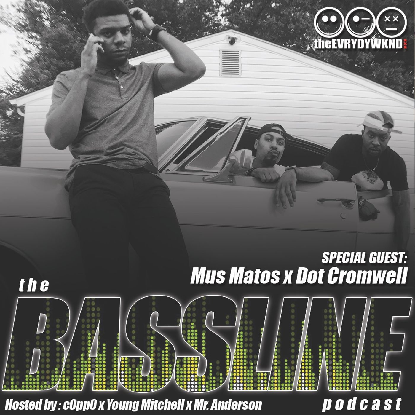 the BASSLINE podcast ep. 15 ft. Mus Matos x Dot Cromwell episode artwork