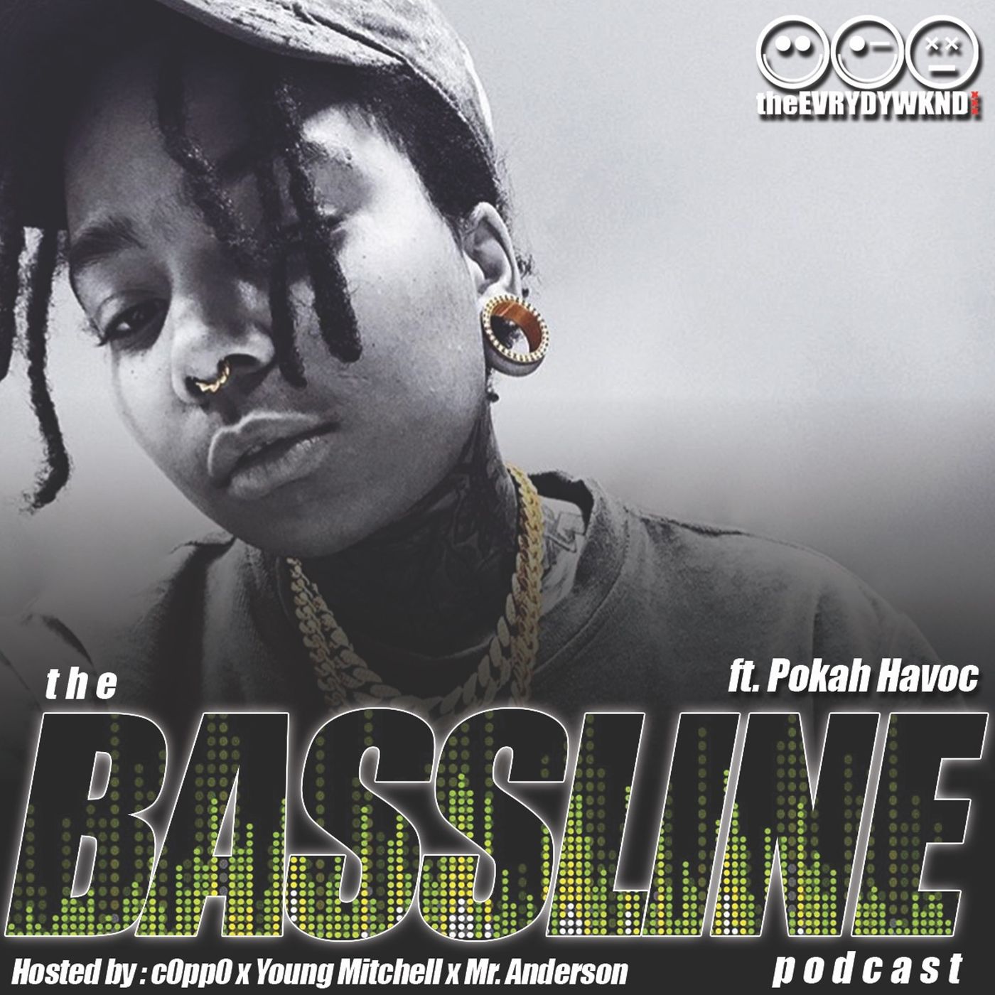the BASSLINE podcast ep. 26 ft. Pokah Havoc episode artwork