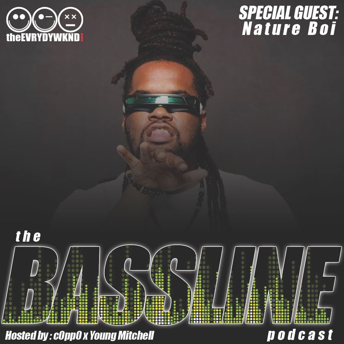 the BASSLINE podcast ep. 1 ft. Nature Boi episode artwork
