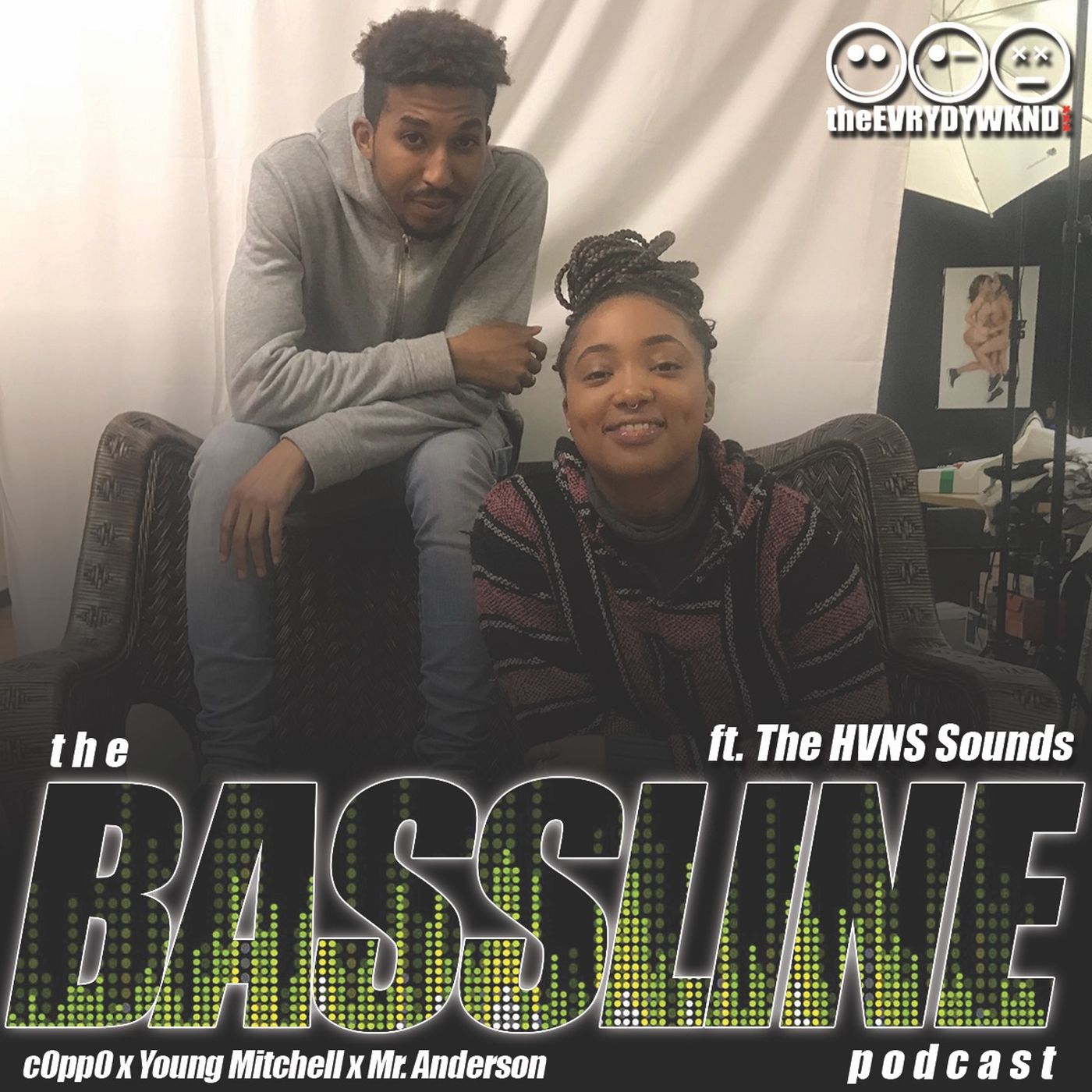 the BASSLINE podcast ep. 24 ft. The HVNS Sound episode artwork