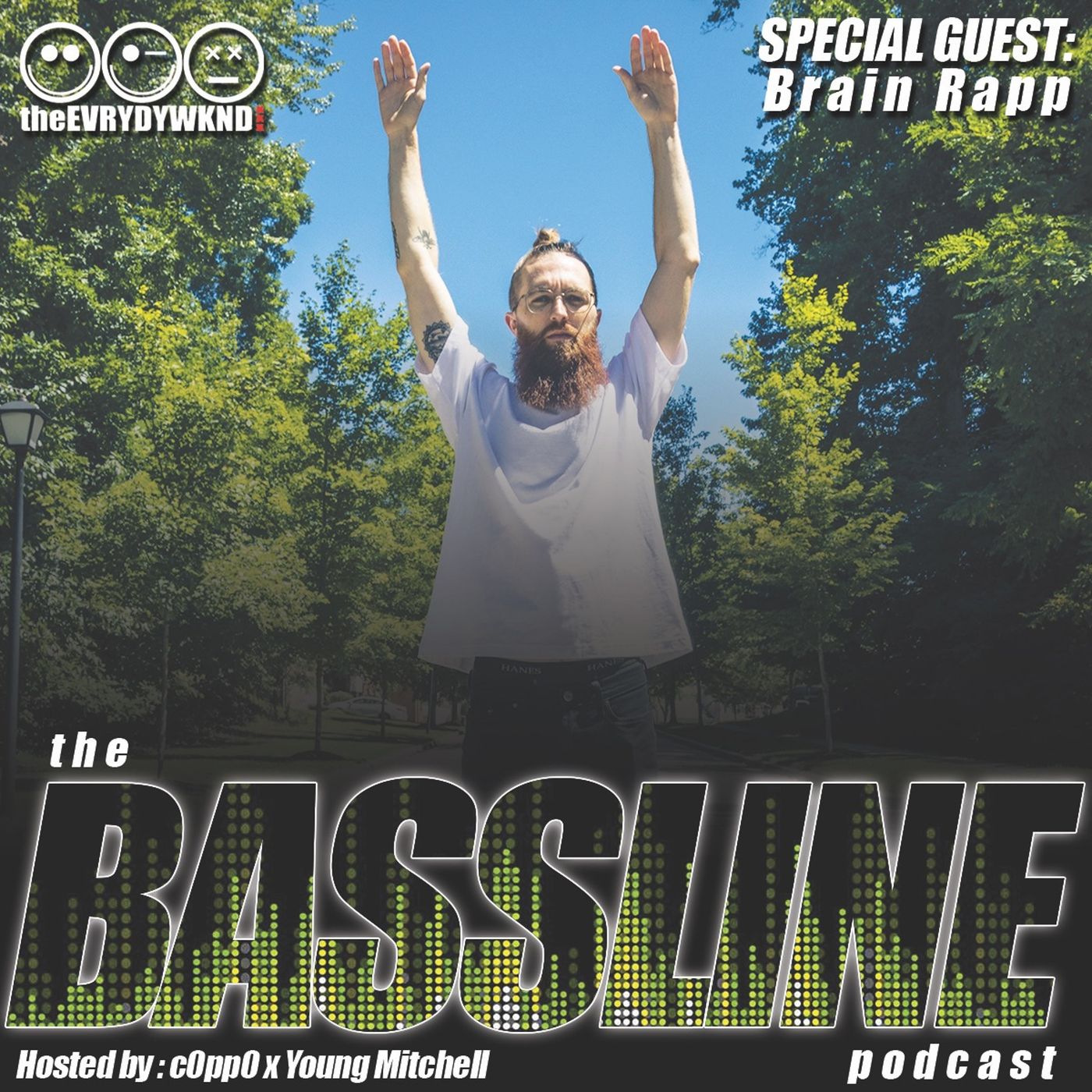 the BASSLINE podcast ep. 6 ft. Brain Rapp episode artwork