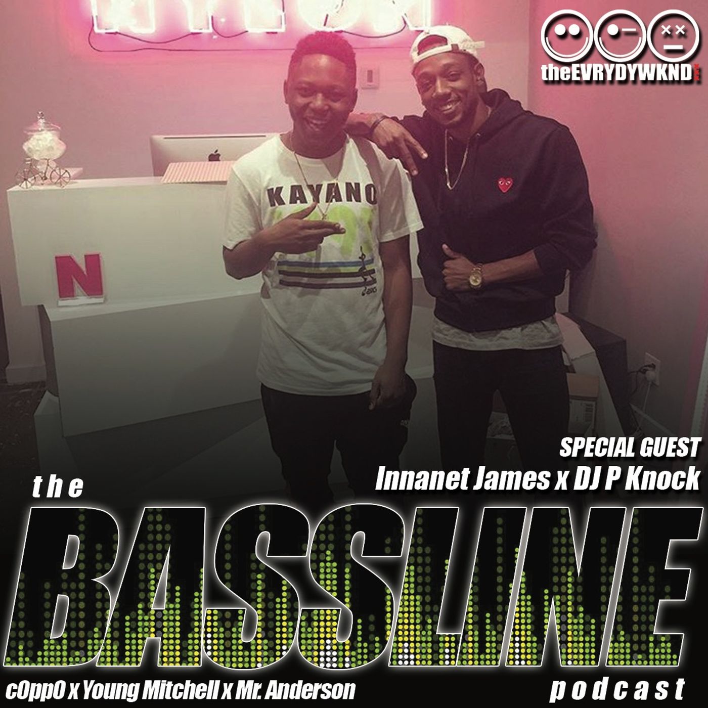 the BASSLINE podcast ep. 12 Ft. Innanet James x DJ P Knock