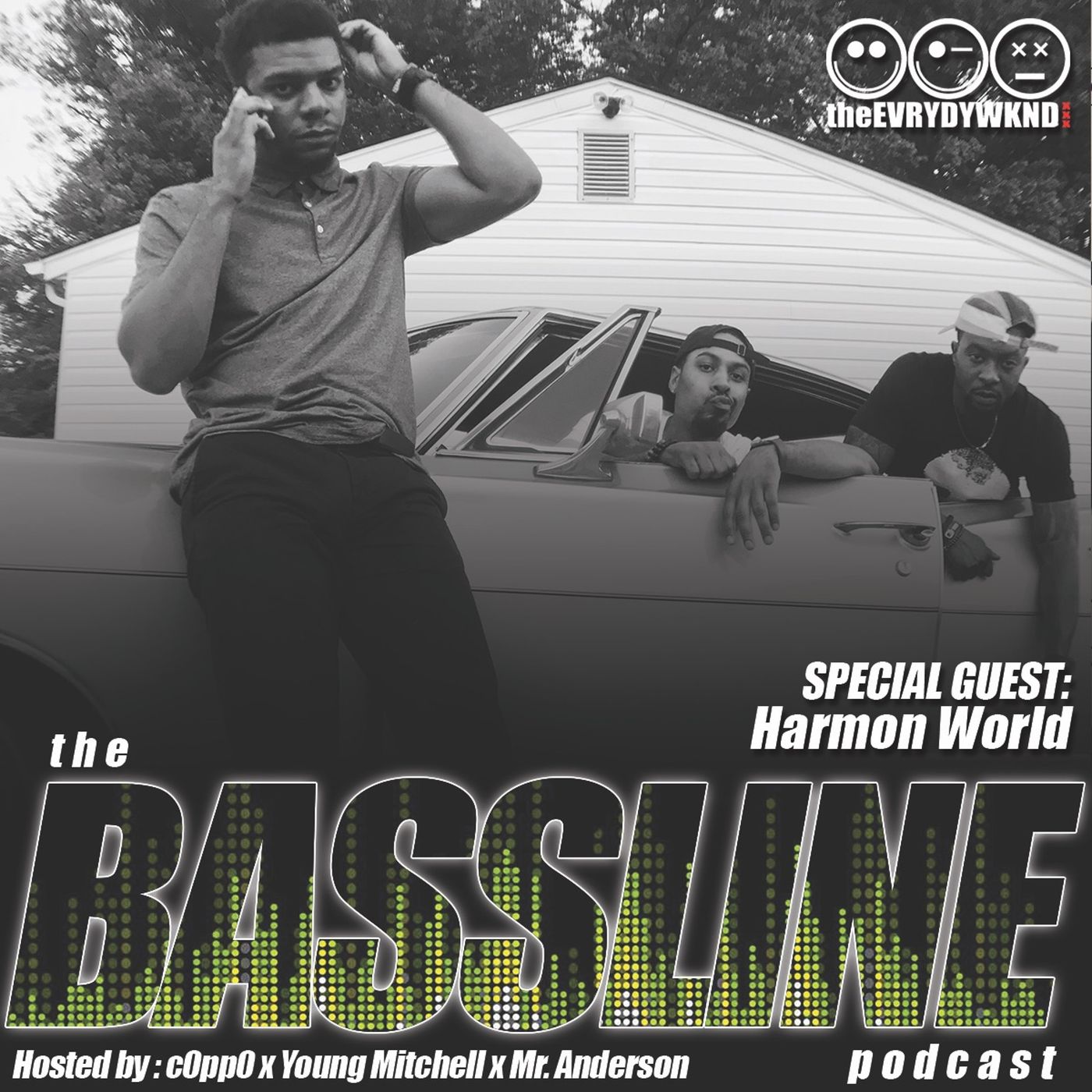 the BASSLINE podcast ep. 20 ft. Harmon World episode artwork
