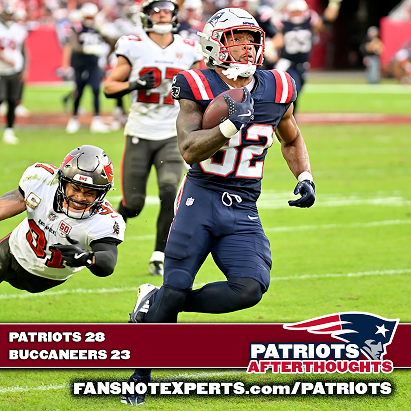SEVEN IN A ROW! Patriots 28 - Buccaneers 23