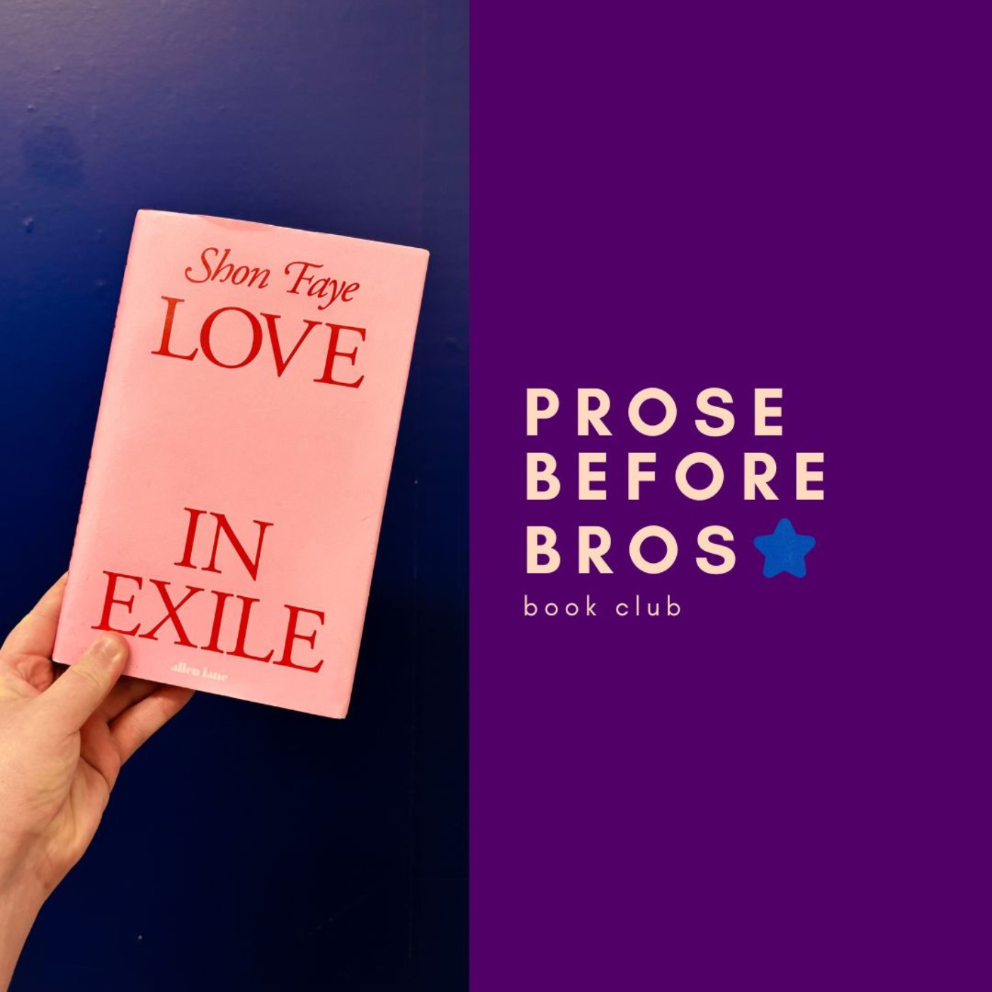 Prose before bros