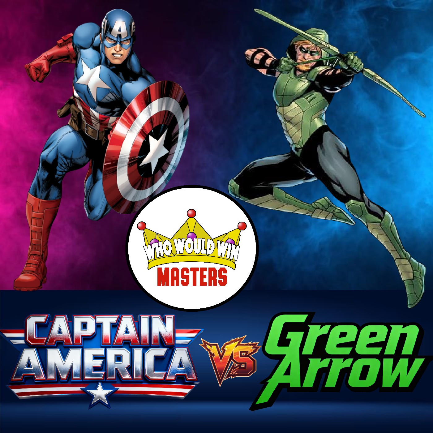 Captain America vs Green Arrow
