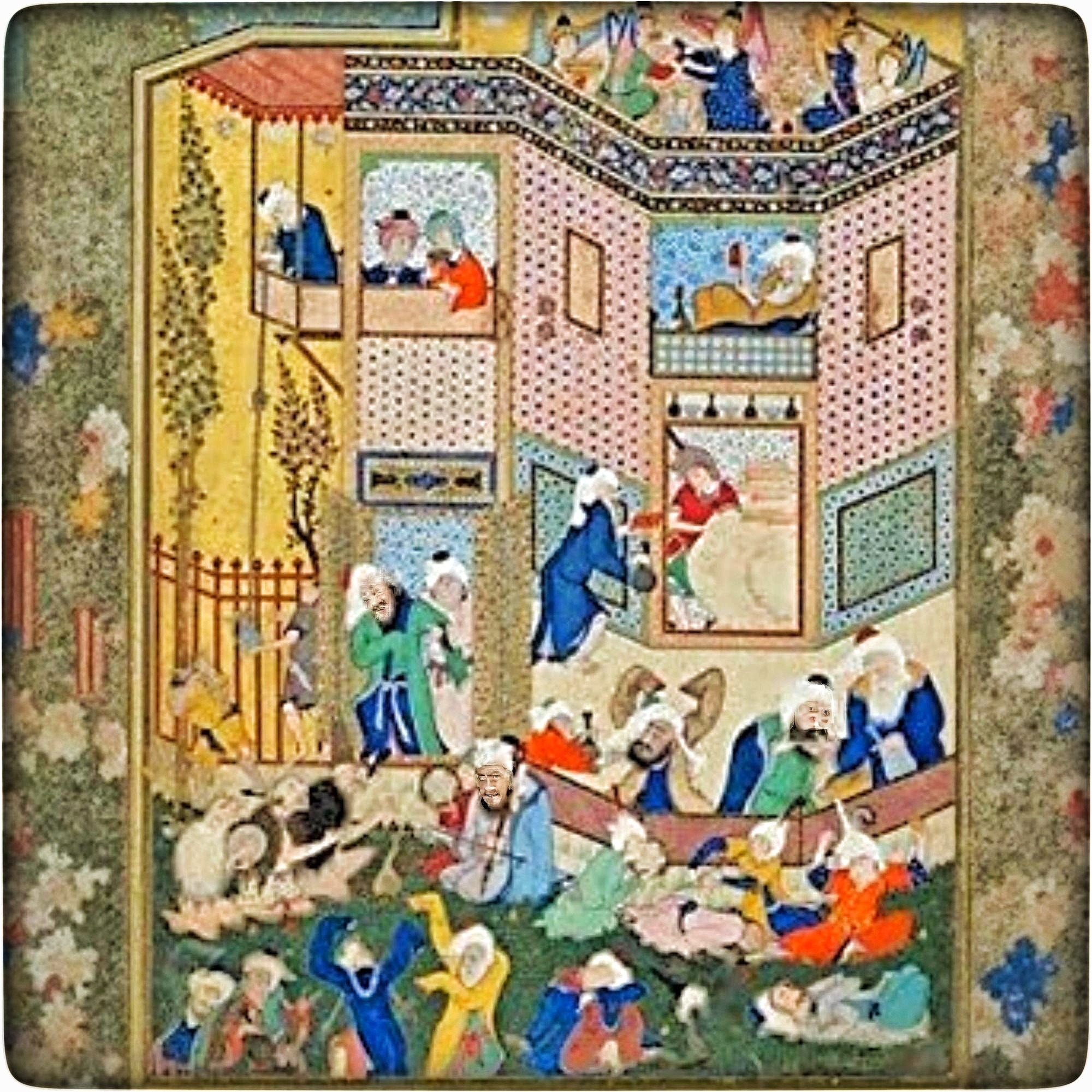 در سرای مغان رفته بود و آبزده ۴۲۱