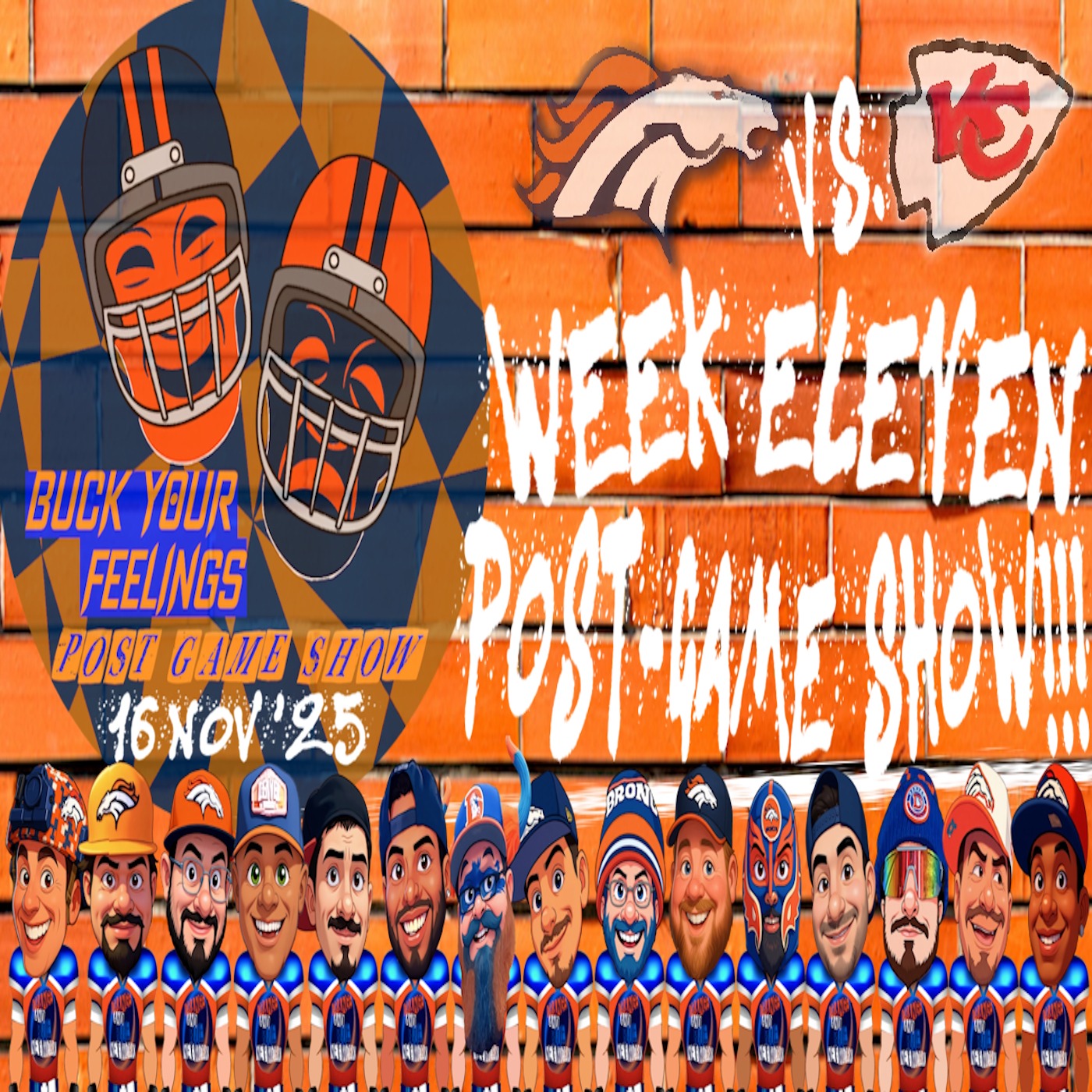 Broncos Vs. Chiefs Week Eleven Post-Game Show!!! | BUCK YOUR FEELINGS episode artwork
