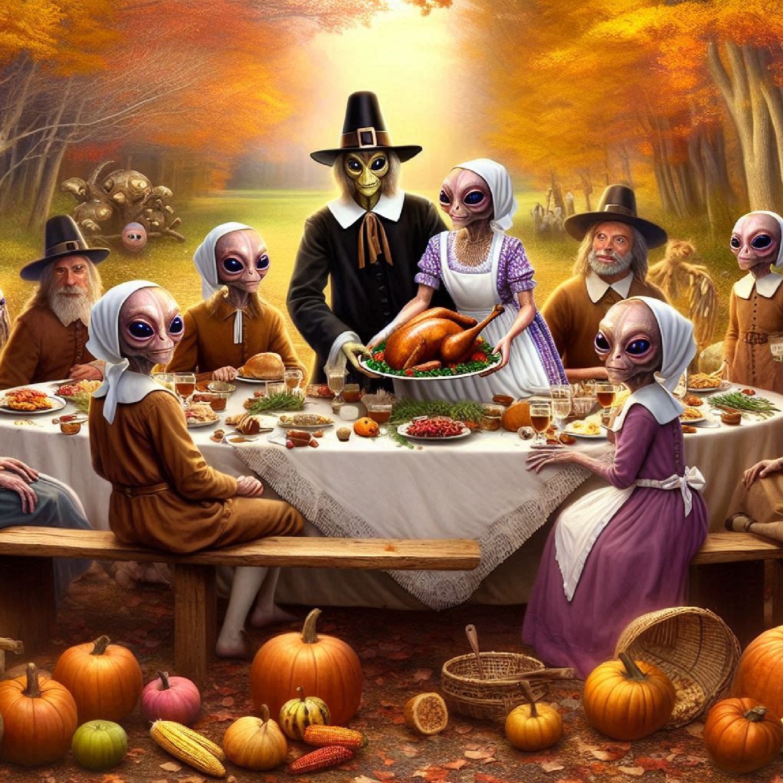 Pilgrims, Ancients and Poultry Phenomena's | Antennas to the Abyss #4 The Thanksgiving Special episode artwork