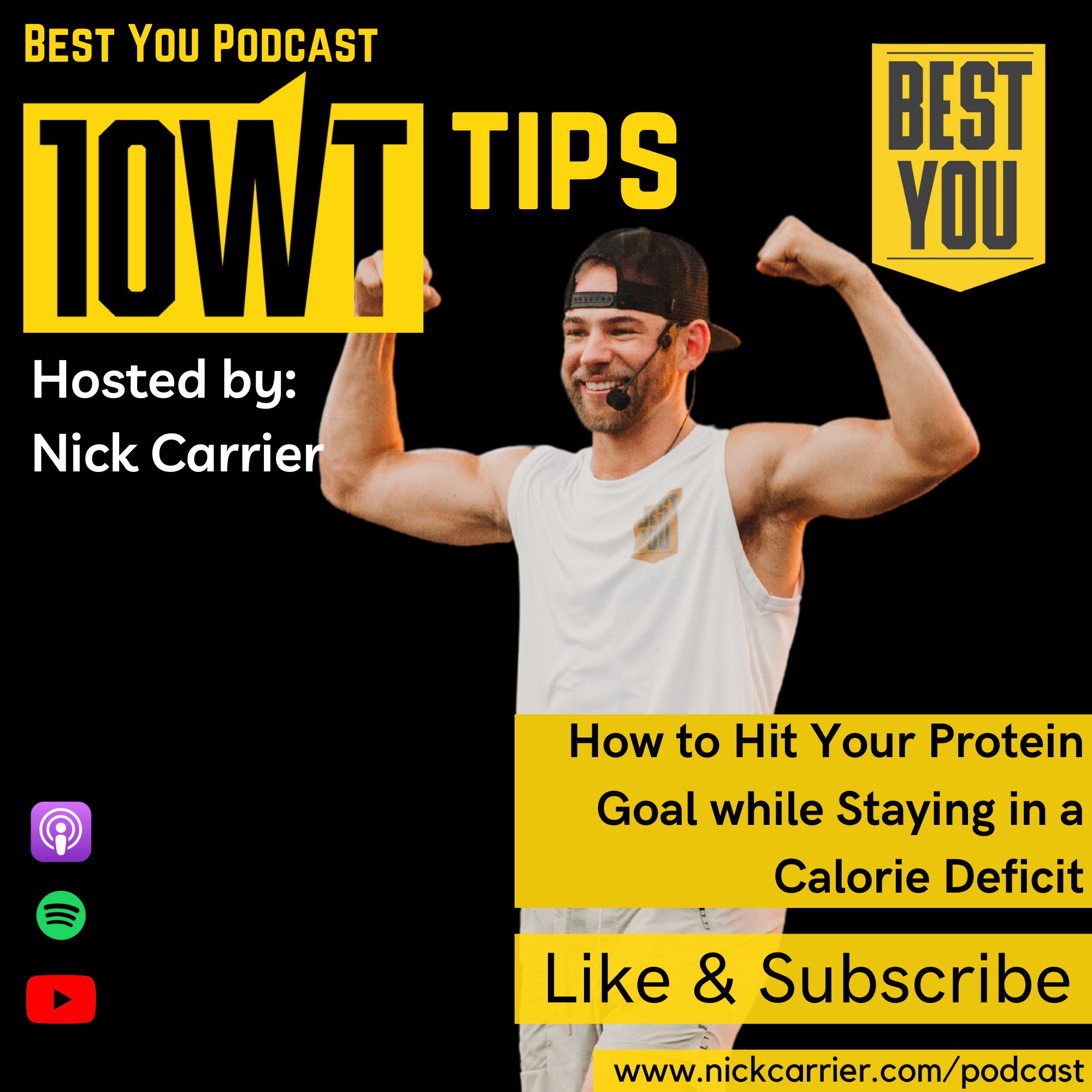 How to Hit Your Protein Goal while Staying in a Calorie Deficit episode artwork