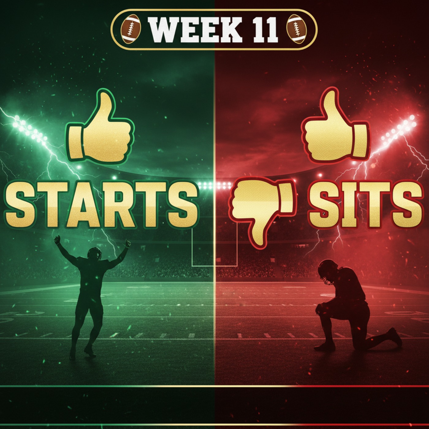 Unlock Your Winning Lineup: Start These Players in Week 11! episode artwork