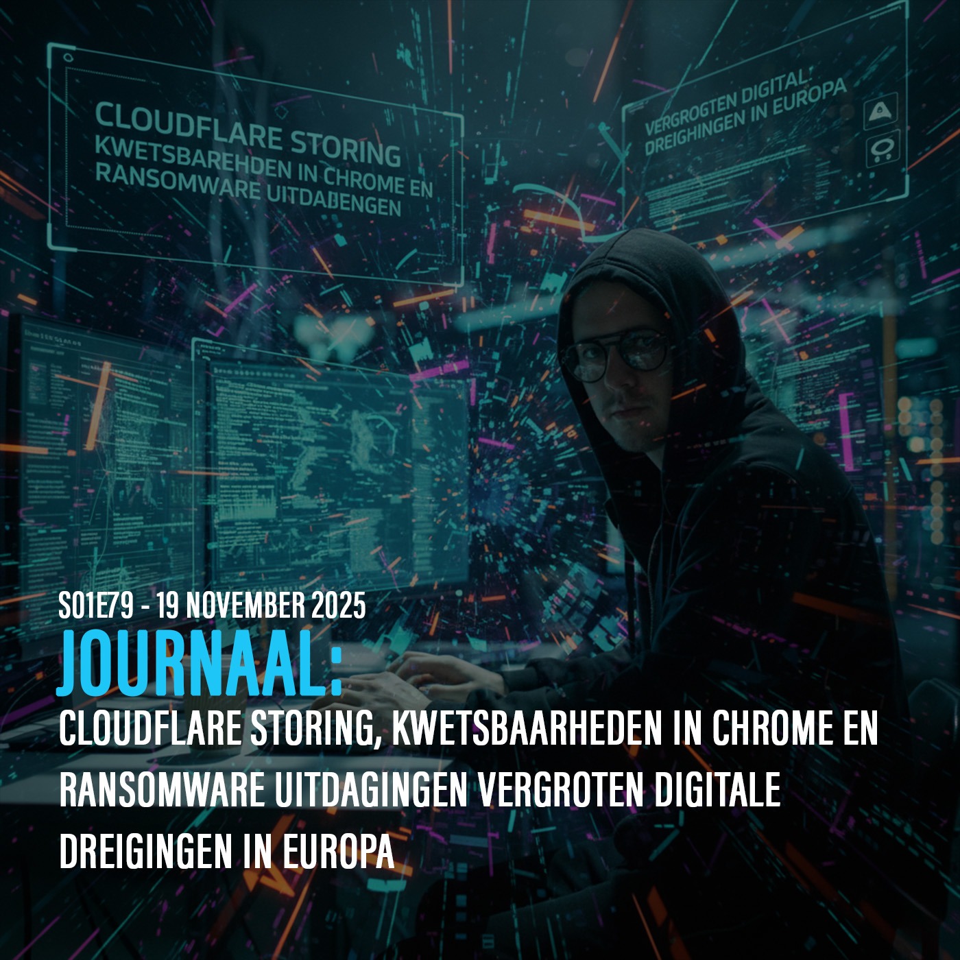 DE ANALYSE: Cloudflare storing, kwetsbaarheden in Chrome en ransomware uitdagingen vergroten digitale dreigingen in Europa episode artwork