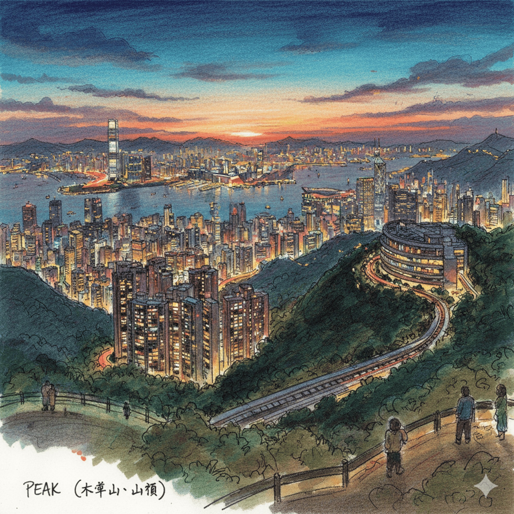 (ENG) Historical stories of the The Peak, Victoria Peak, and Magazine Gap of Hong Kong