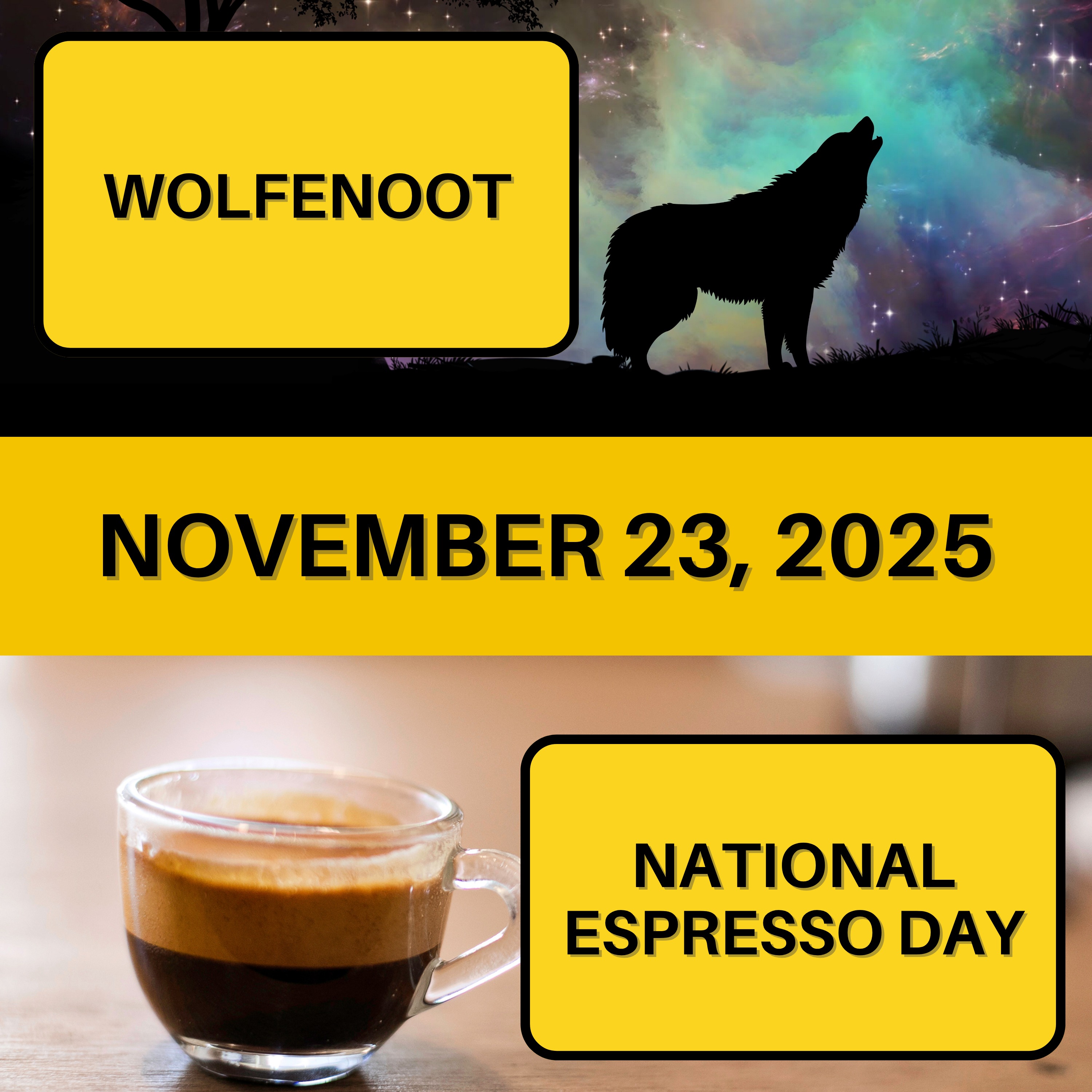 Wolfenoot & National Espresso Day