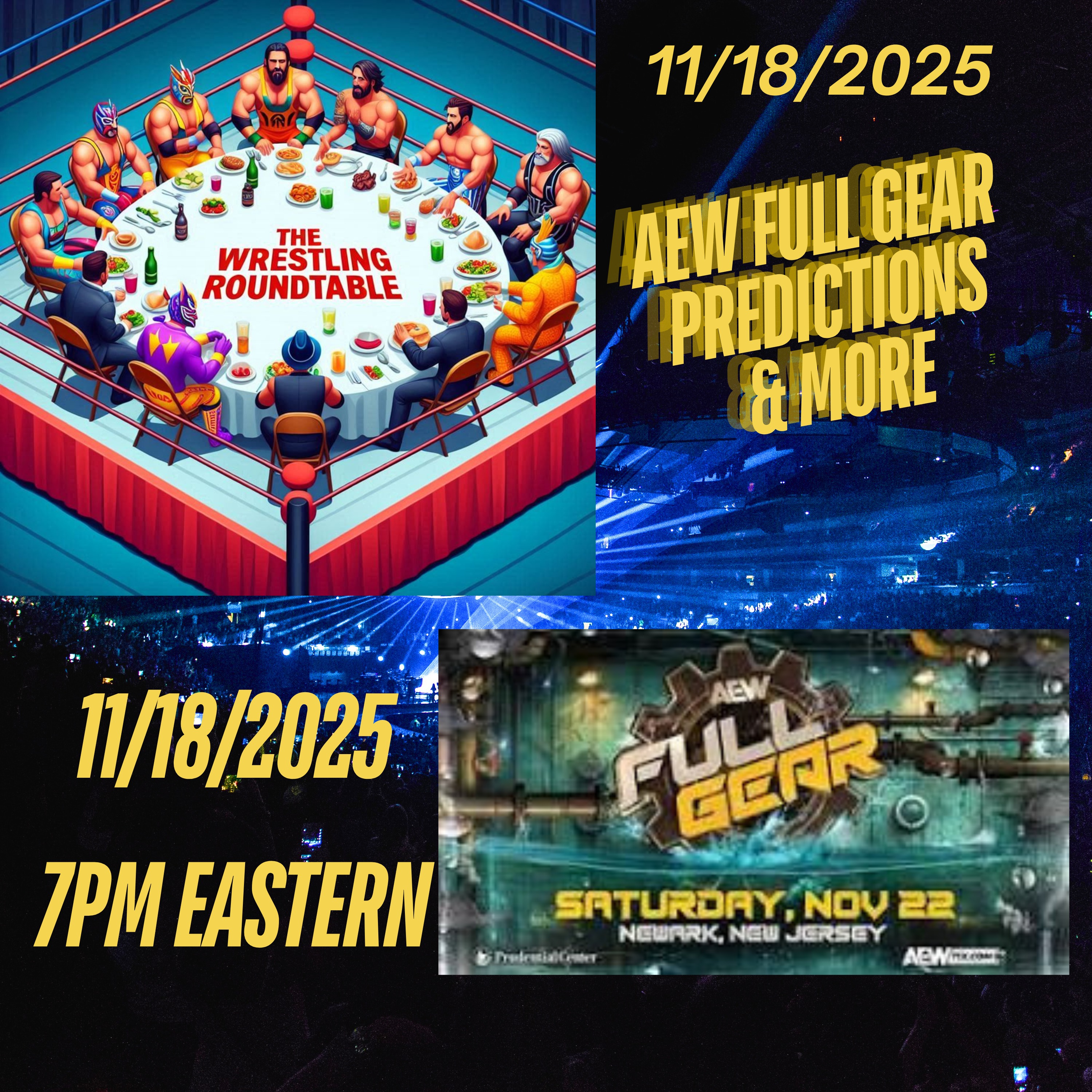 The Throwdown Presents: The Wrestling Roundtable: 11/18/2025 episode artwork