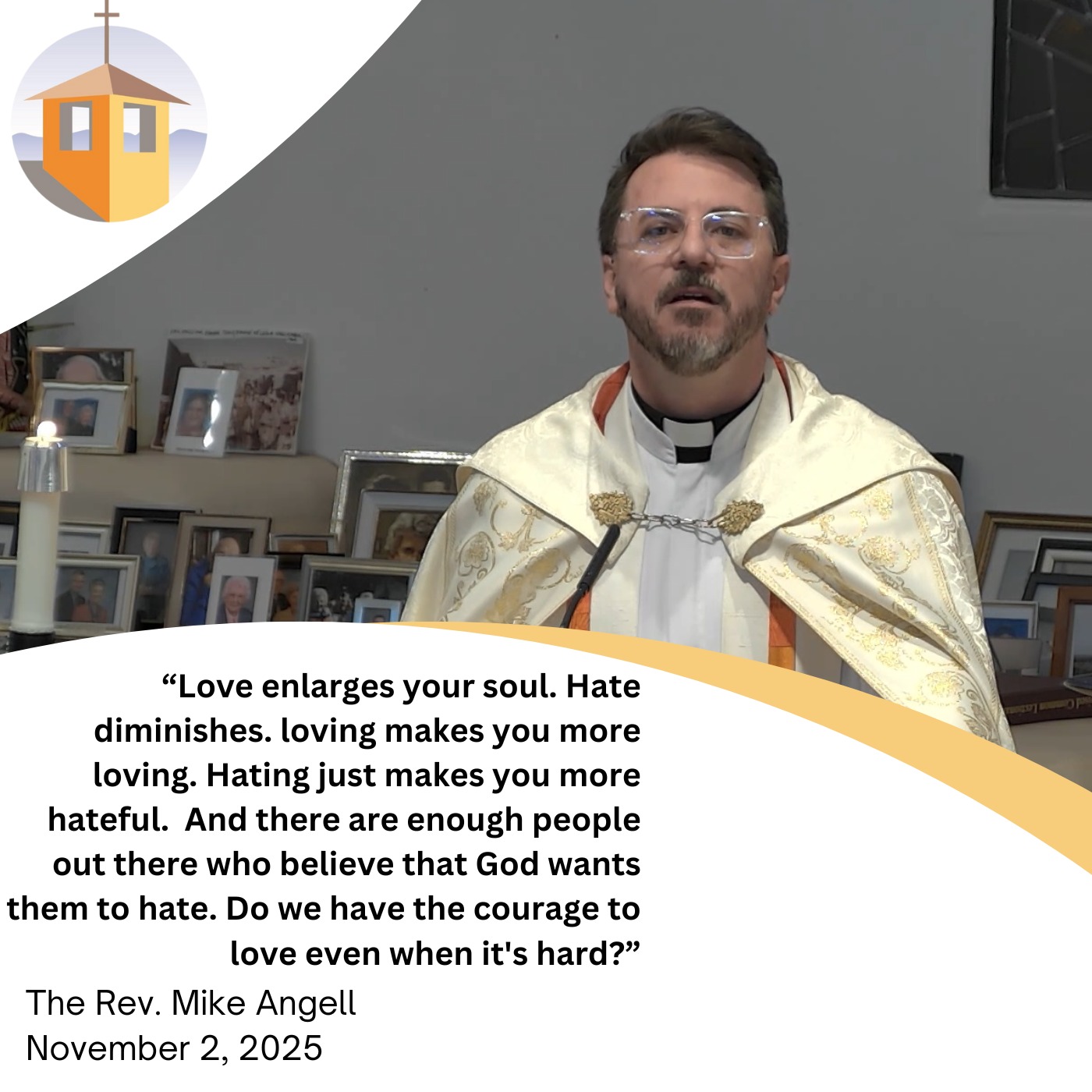 Anchored in Eternity: Saints, Time, and the Courage to Love - The Rev. Mike Angell episode artwork