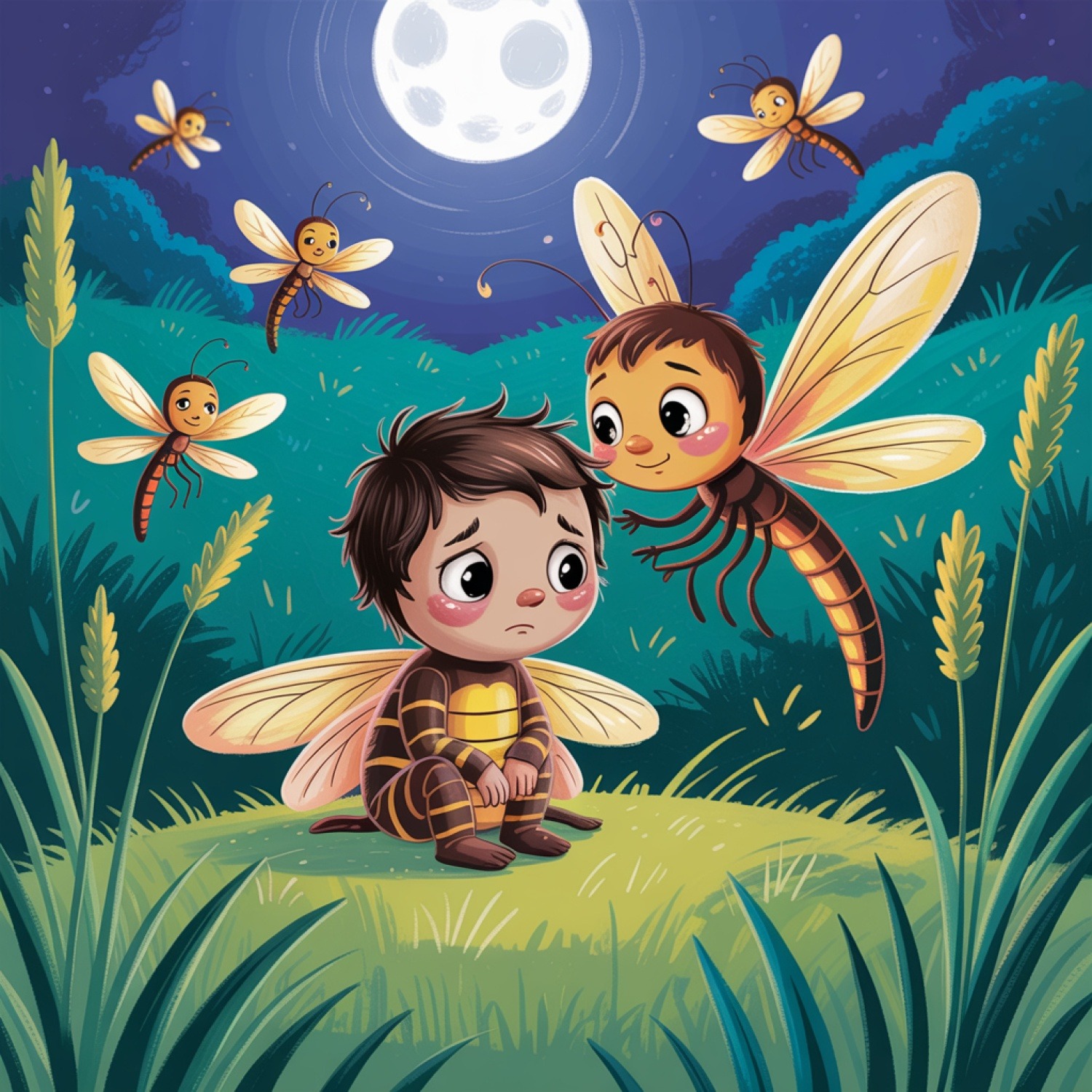 Prečo svietia svätojánske mušky: Príbeh o Svetlíkovi a tajomstve bioluminiscencie