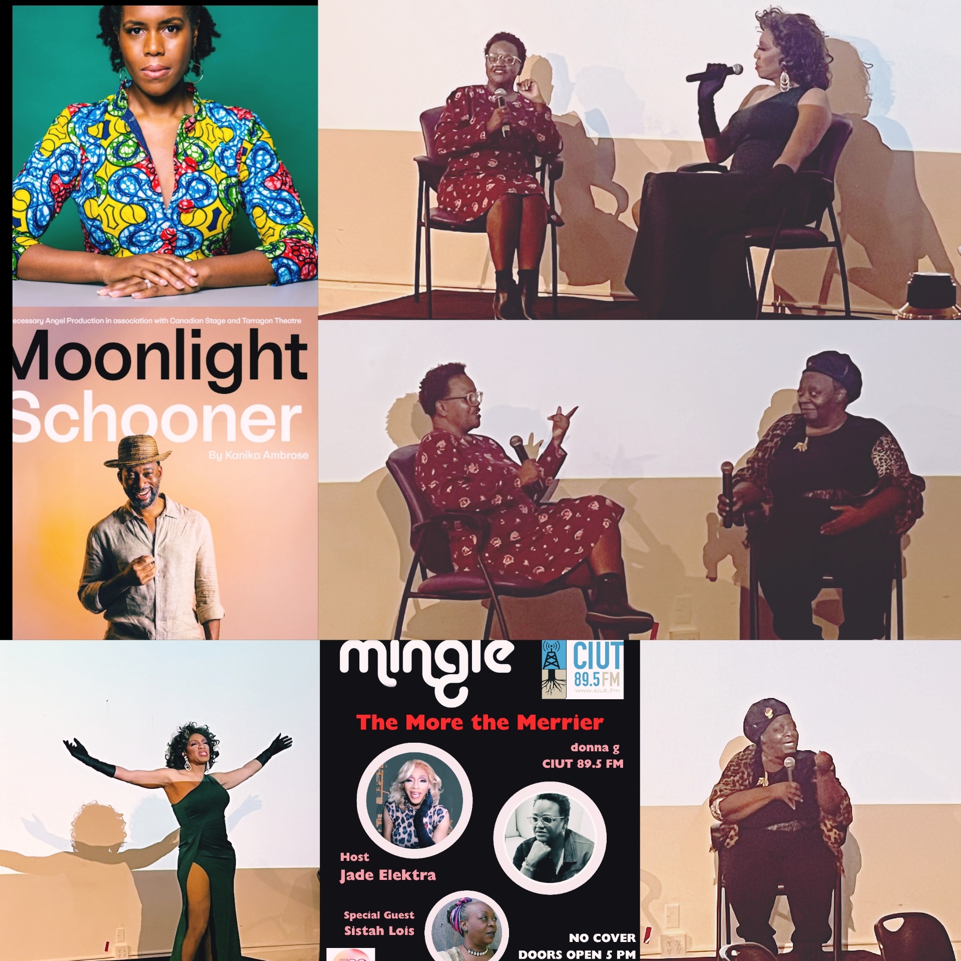 tmtm 16 Nov 25 Guest: Playwright, Kanika Ambrose (Moonlight Schooner) + Jade Elektra and Sistah Lois (Mingle with The More the Merrier) episode artwork