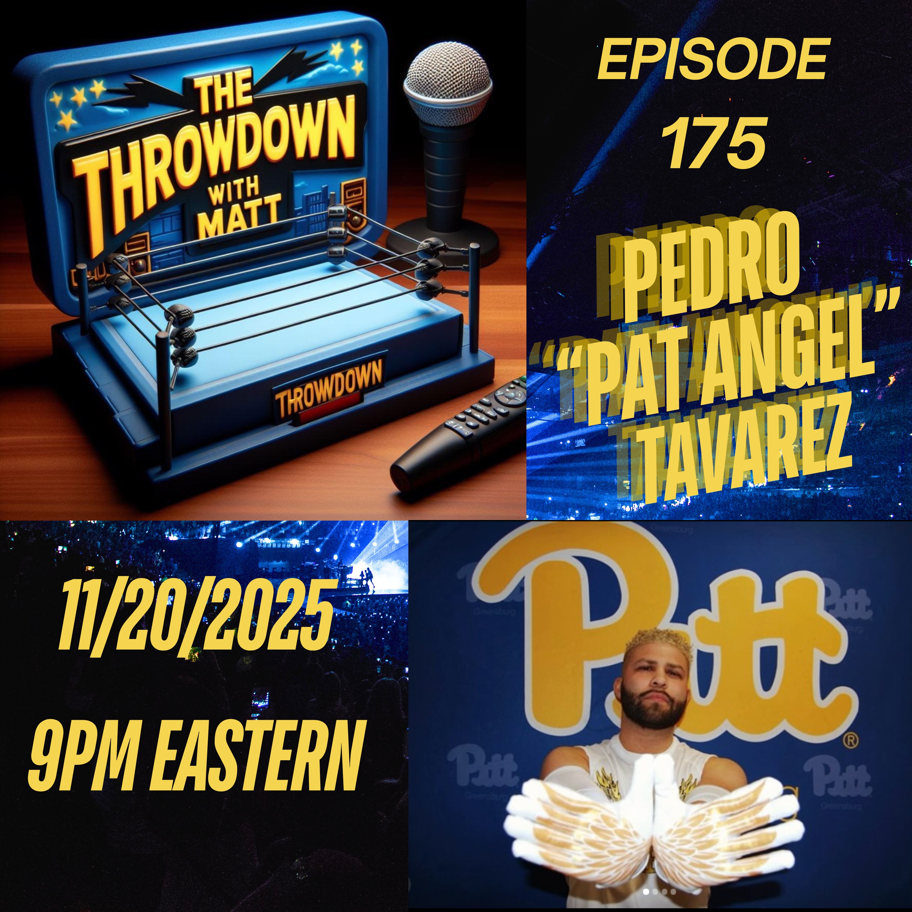 The Throwdown Episode 175: "Pat Angel" Pedro Tavarez, Jr episode artwork