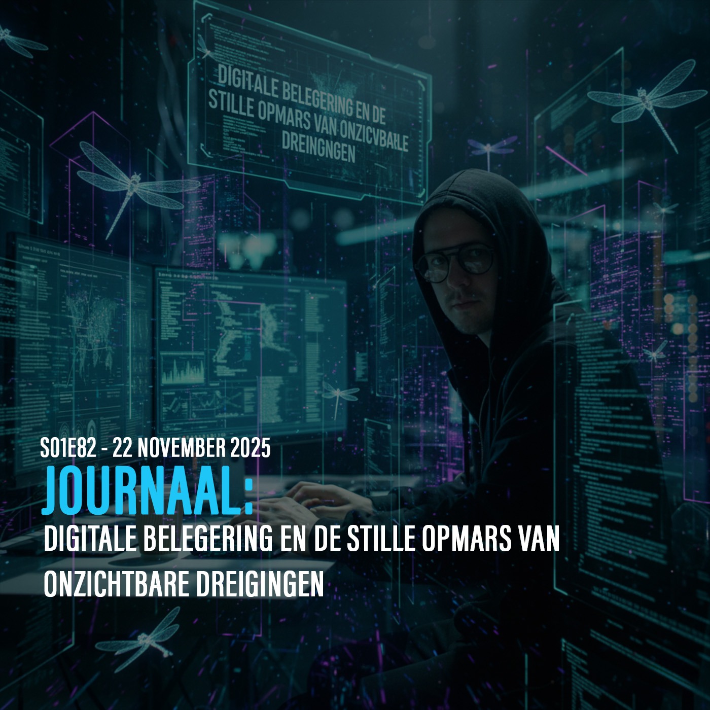DE ANALYSE: Digitale belegering en de stille opmars van onzichtbare dreigingen episode artwork