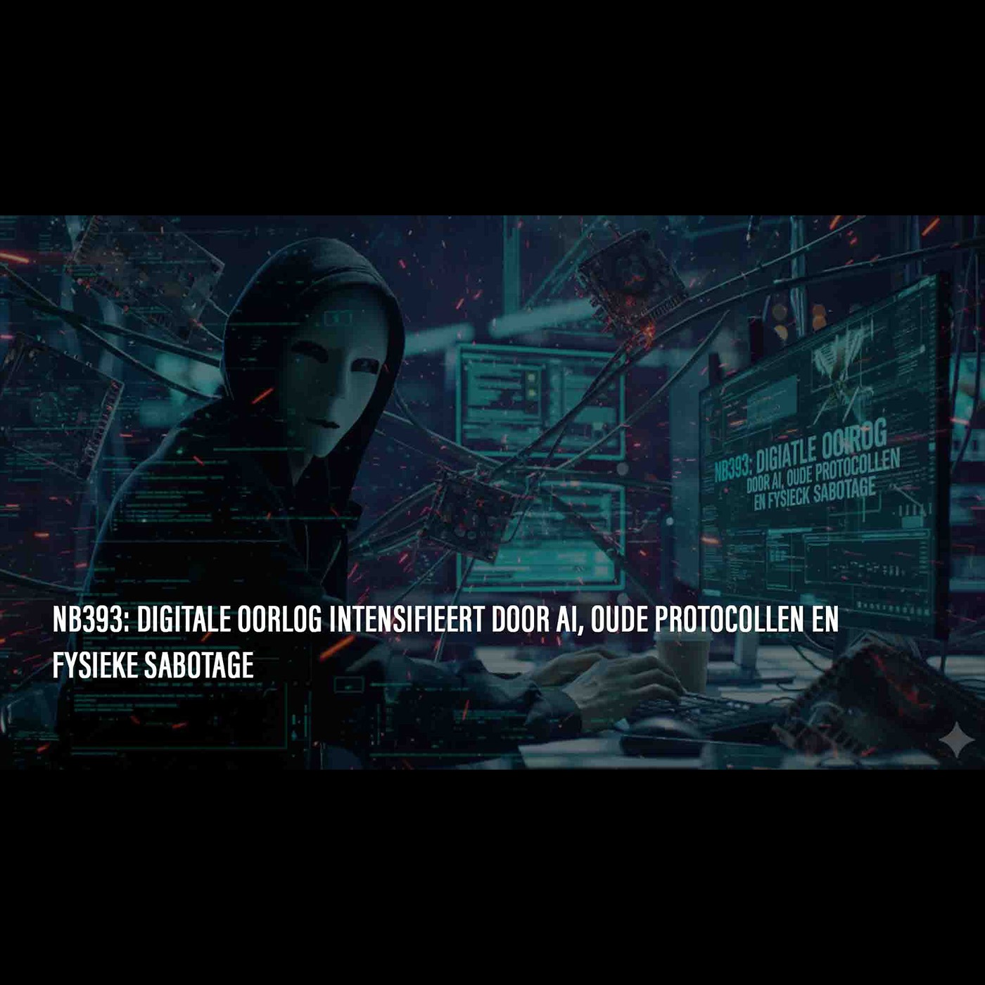 NB393: Digitale oorlog intensifieert door AI, oude protocollen en fysieke sabotage episode artwork